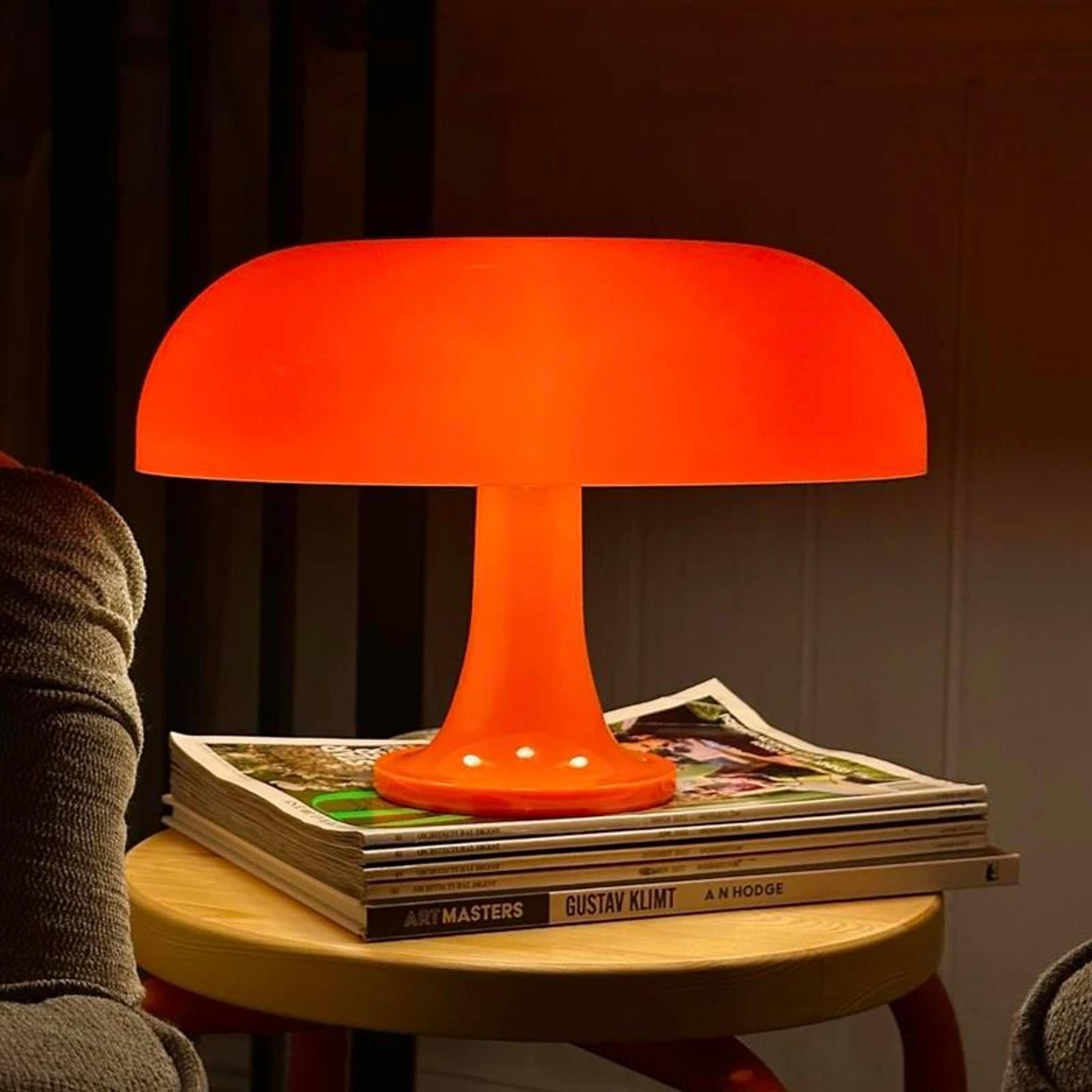 Italian Designer Mushroom LED Table Lamp Modern Minimalist Bedside Light For Hotel Bedroom Living R 3