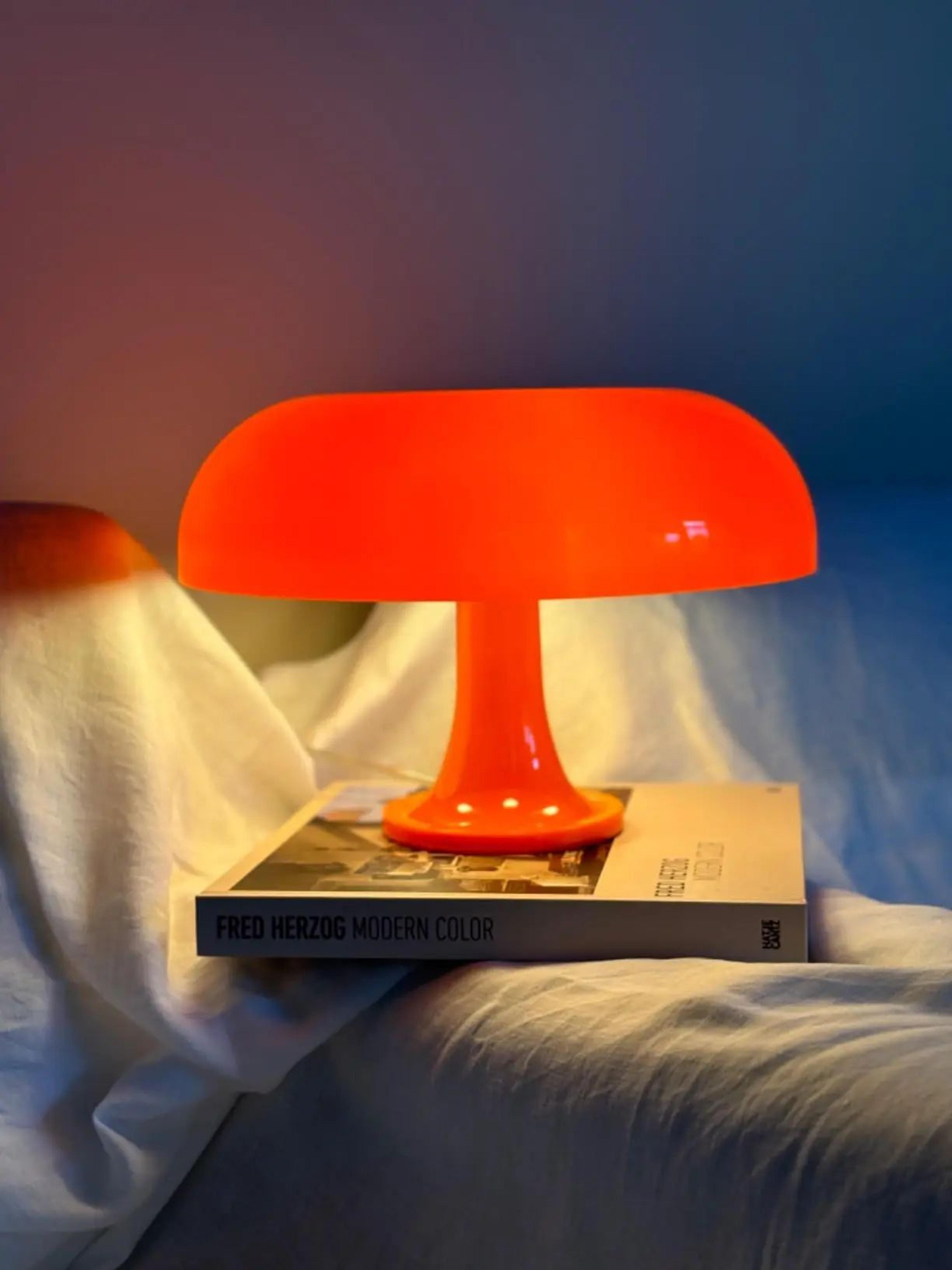 Italian Designer Mushroom LED Table Lamp Modern Minimalist Bedside Light For Hotel Bedroom Living R 14