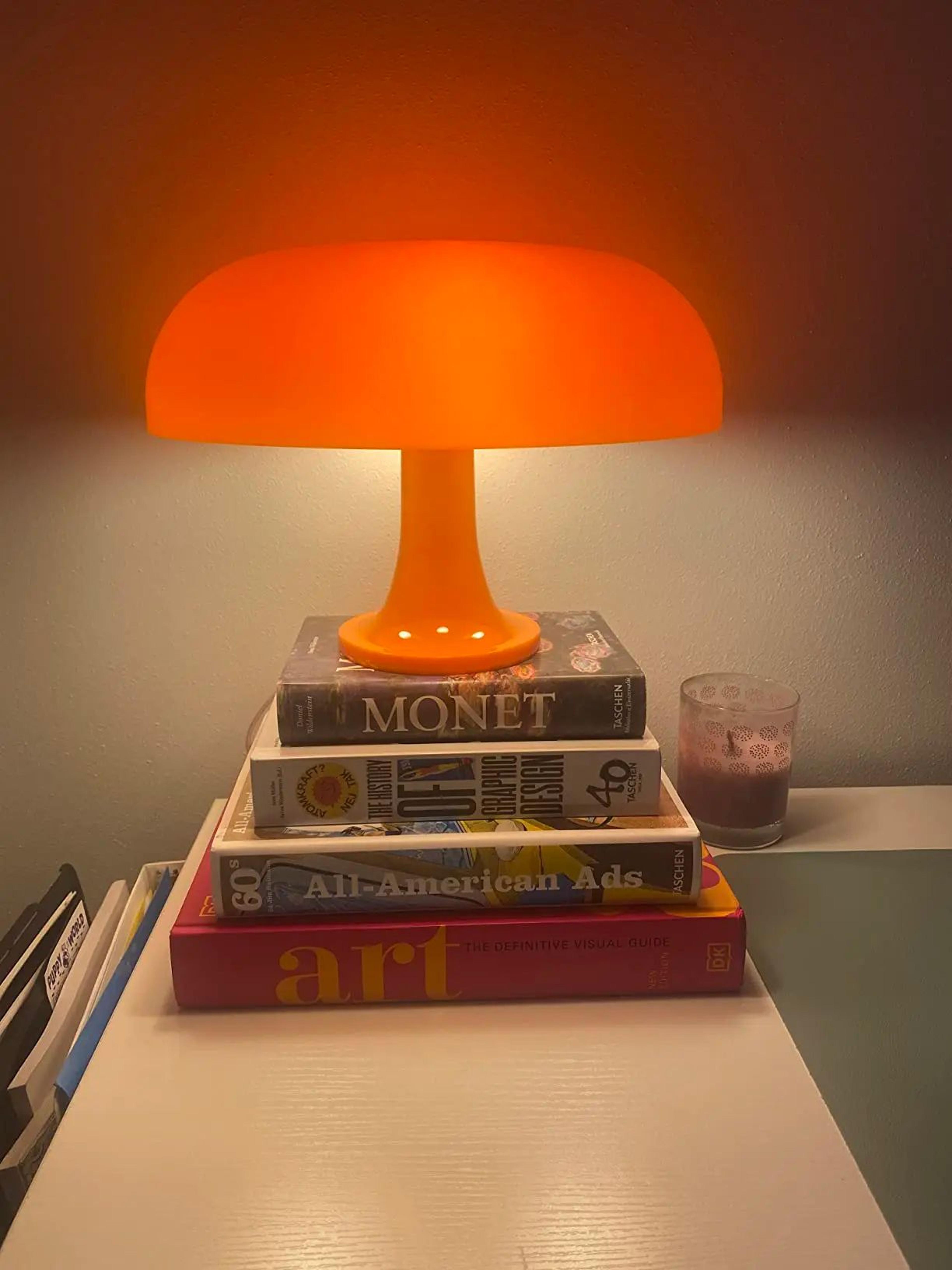 Italian Designer Mushroom LED Table Lamp Modern Minimalist Bedside Light For Hotel Bedroom Living R 10