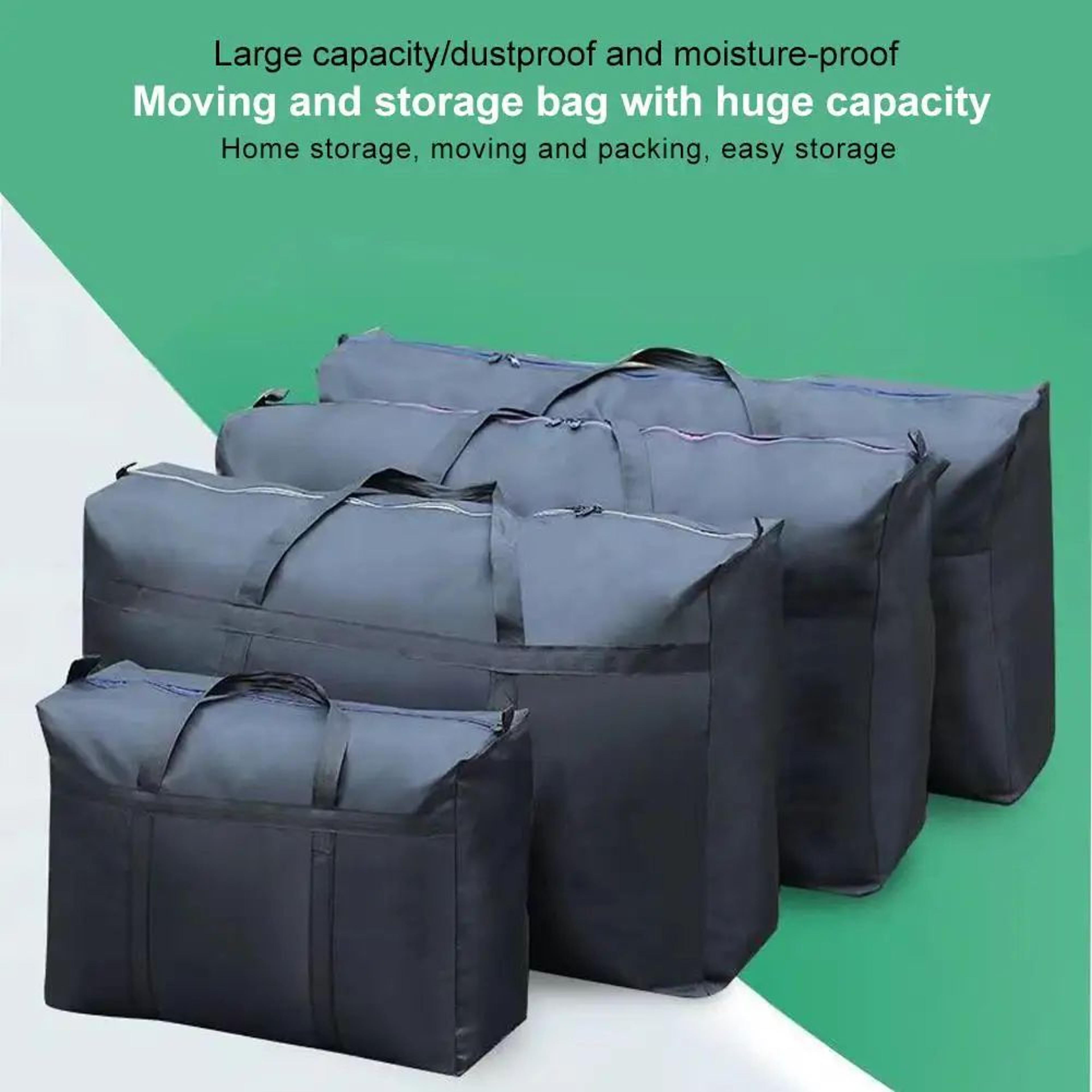 Waterproof Oxford Cloth Laundry Storage Bag Large Capacity  Foldable Lightweight Travel Luggage Bag 2