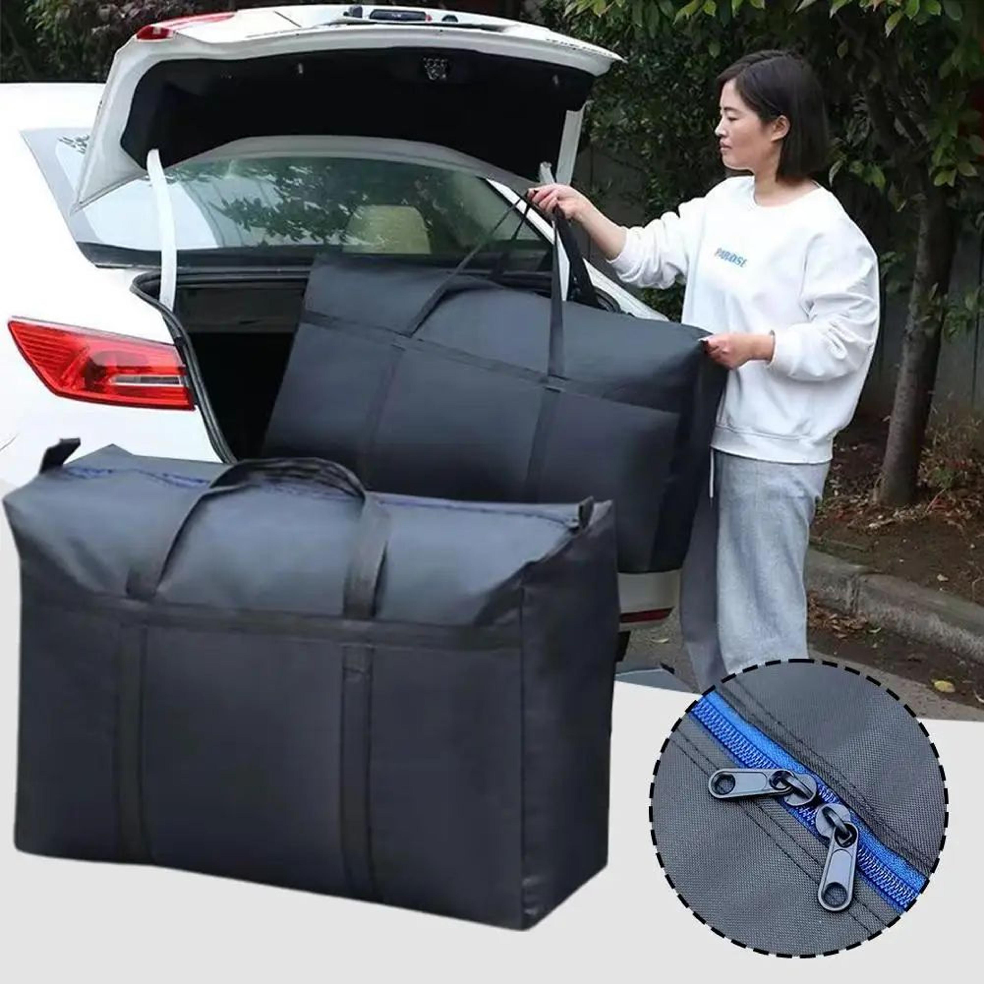 Waterproof Oxford Cloth Laundry Storage Bag Large Capacity  Foldable Lightweight Travel Luggage Bag 4