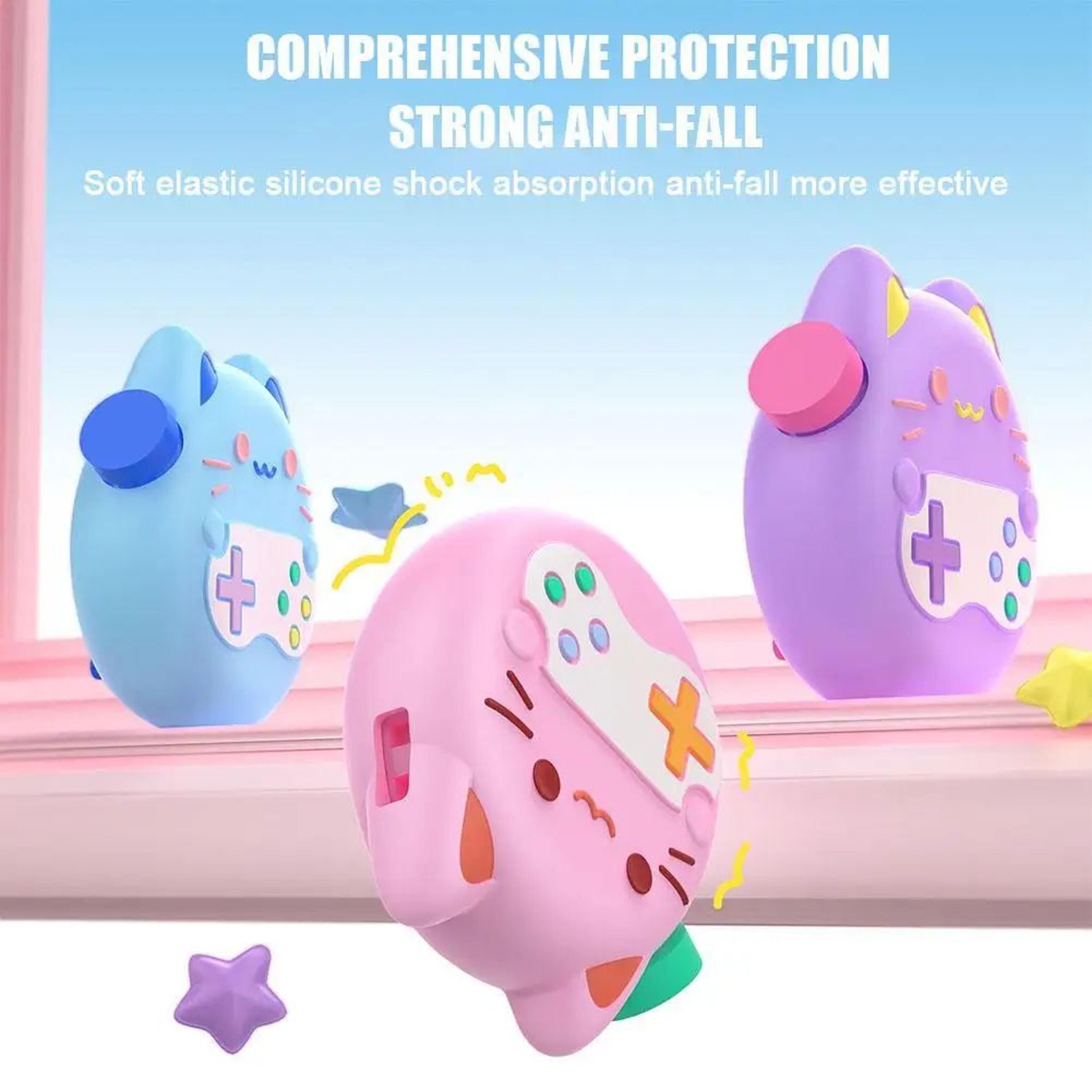 Tamagotchi Paradise Liquid Silicone Case  DropProof Soft Protective Cover AntiScratch Skin For Hand 3