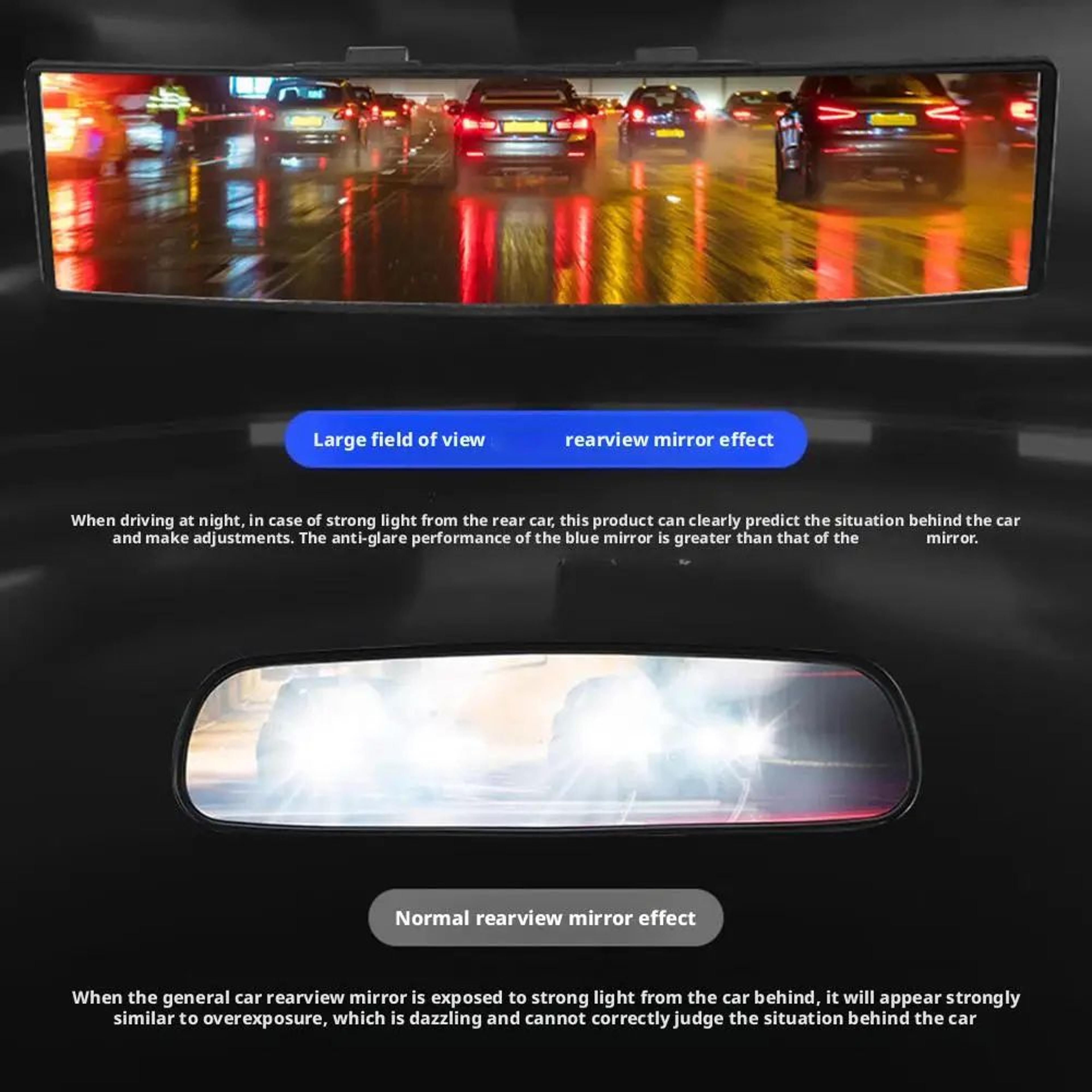 Universal ClipOn Wide Angle Rearview Mirror For Car SUV  Truck  Blind Spot Safety Mirror Driving Vi 5