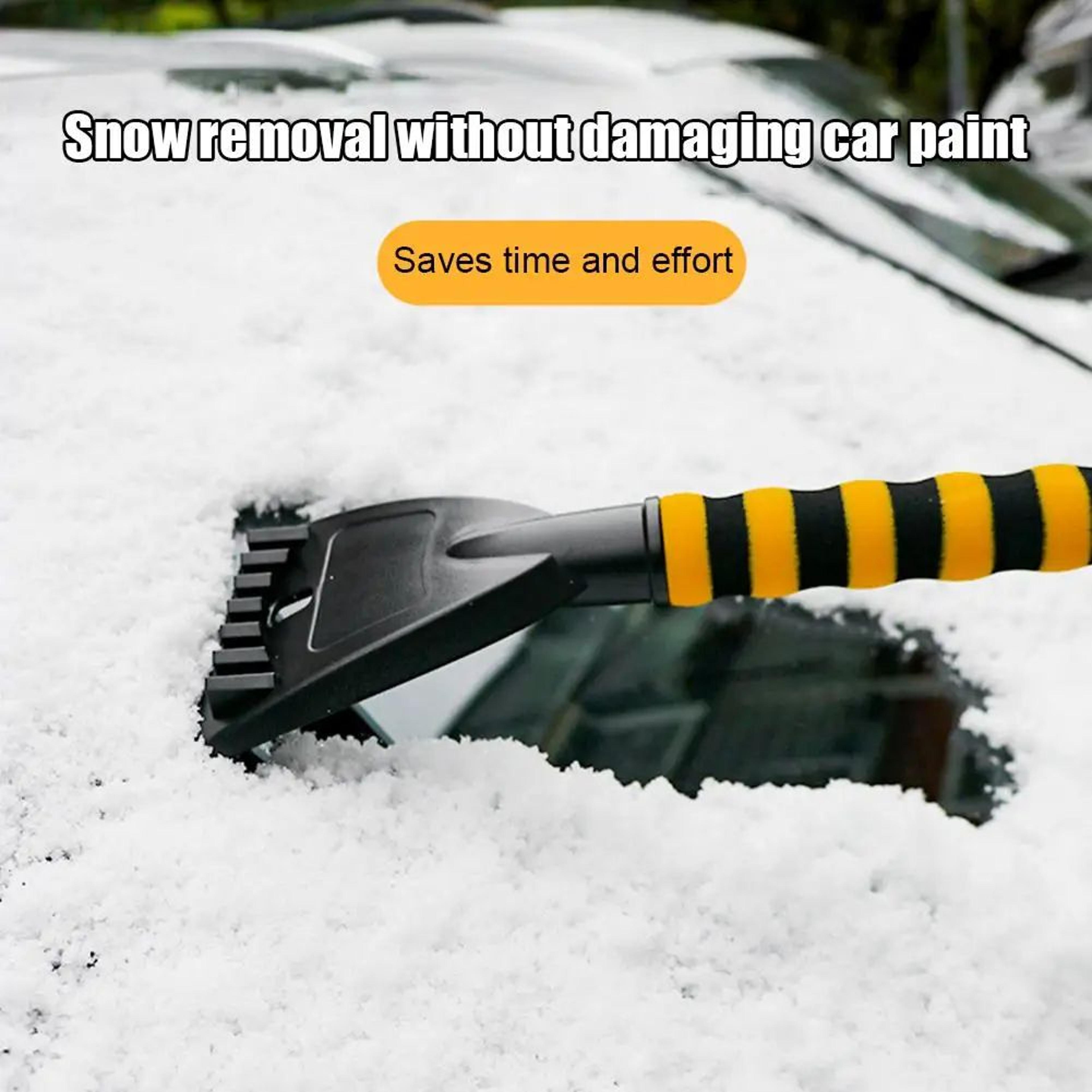 Rotating Handle Car Snow Shovel  Ice Scraper  Removable Winter Deicing Tool For Windshield Defrosti 1