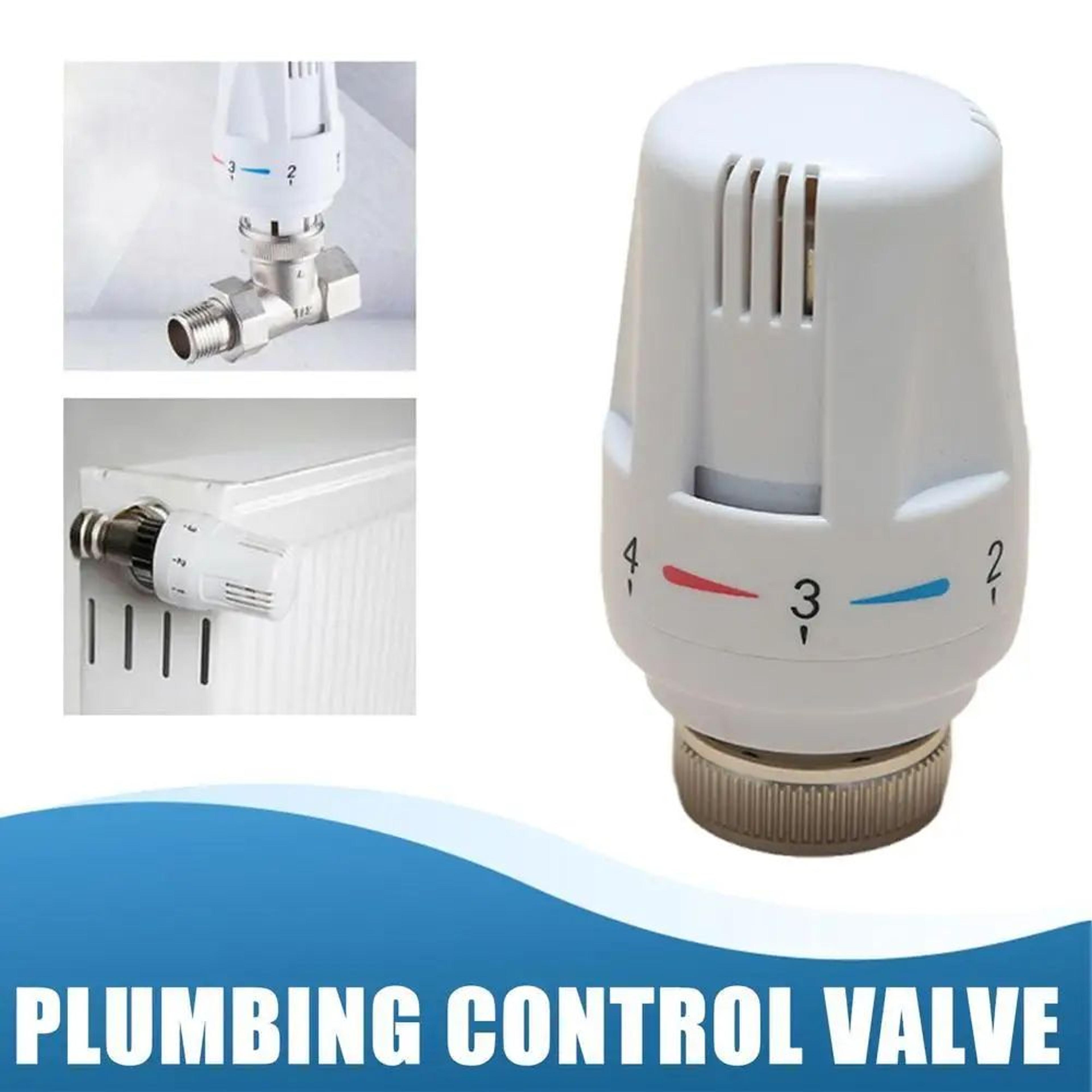 M30 Thermostatic Radiator Valve Head  Automatic Temperature Control TRV For Heating Systems EnergyS 2