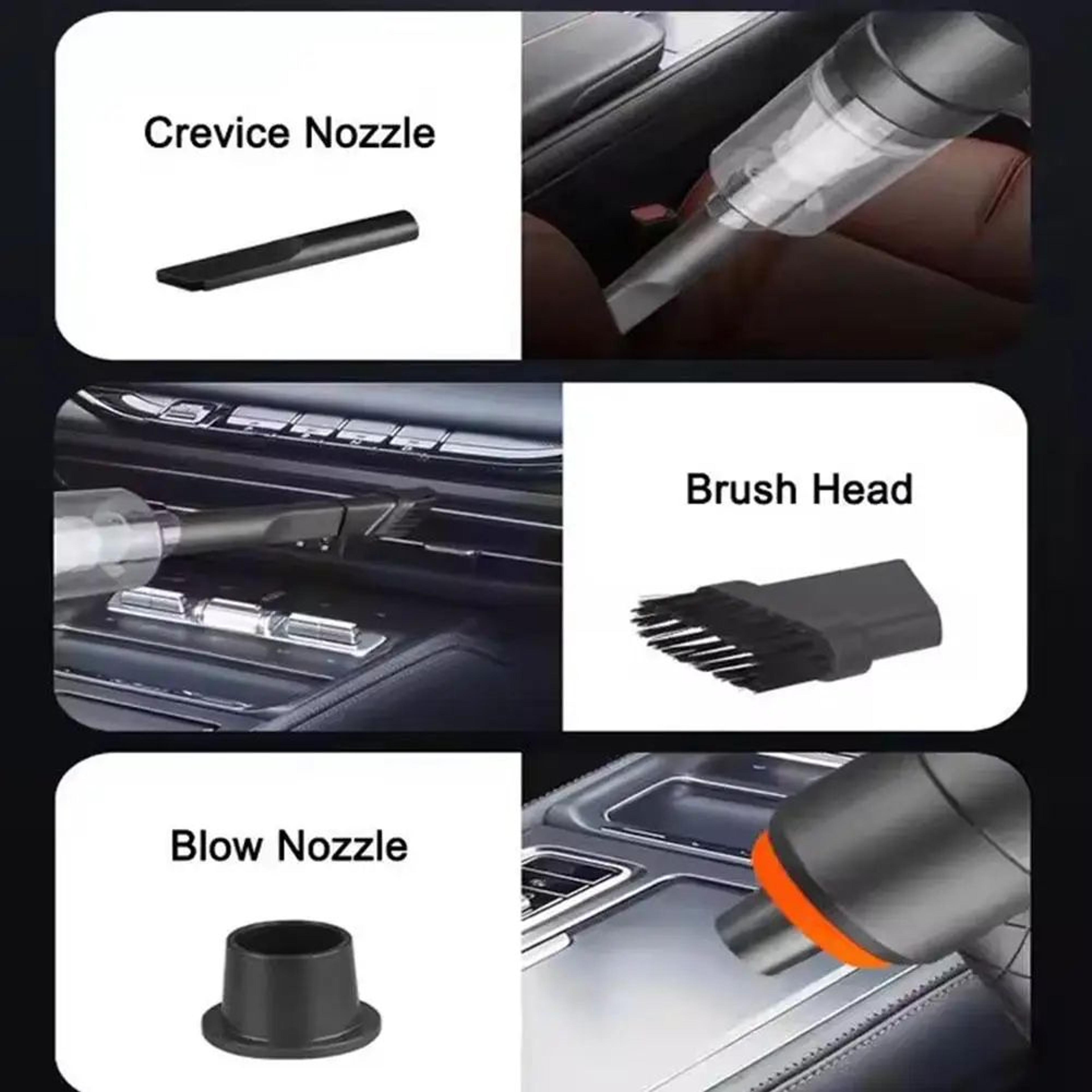 Mini Cordless Vacuum Cleaner For Car  Home  120W Handheld Suction  Blower Lightweight Portable Dust 5