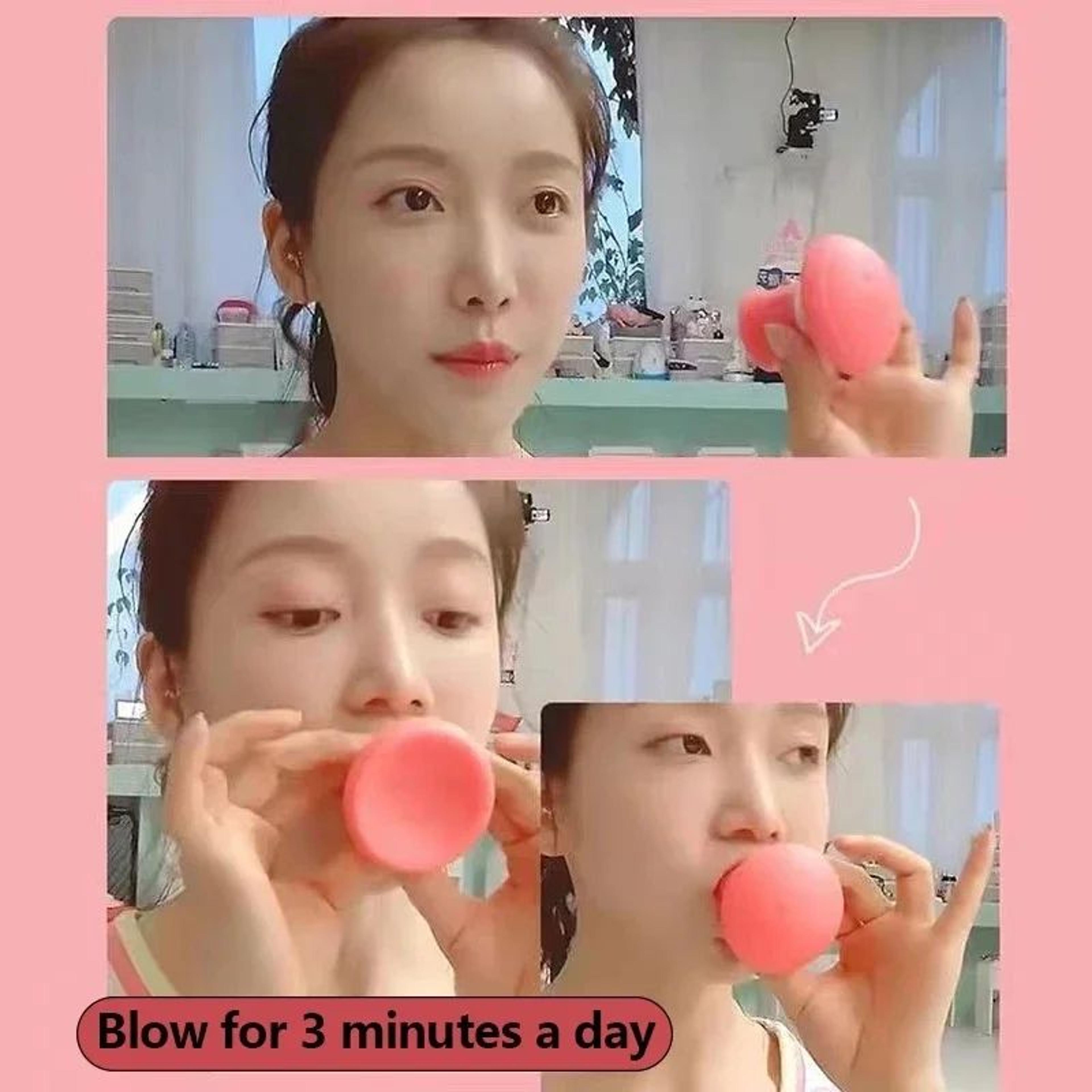 Silicone Jawline Exerciser Ball  Face Lifting  Firming Trainer For Double Chin Cheek Slimming Muscl 4