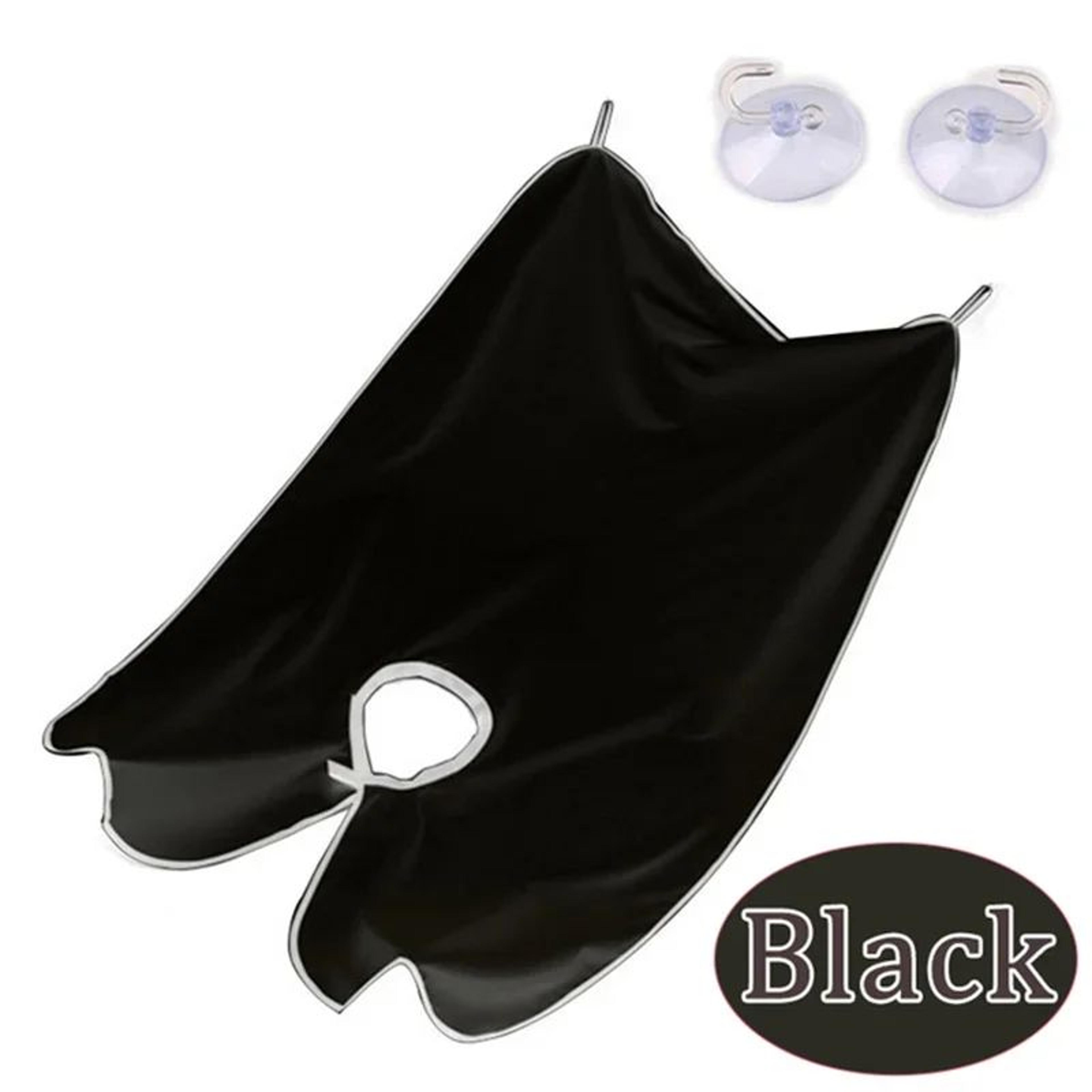 Beard Catcher Bib Apron With Suction Cups  NoMess Shaving Trimming Cape For Men Easy Clean Grooming 11