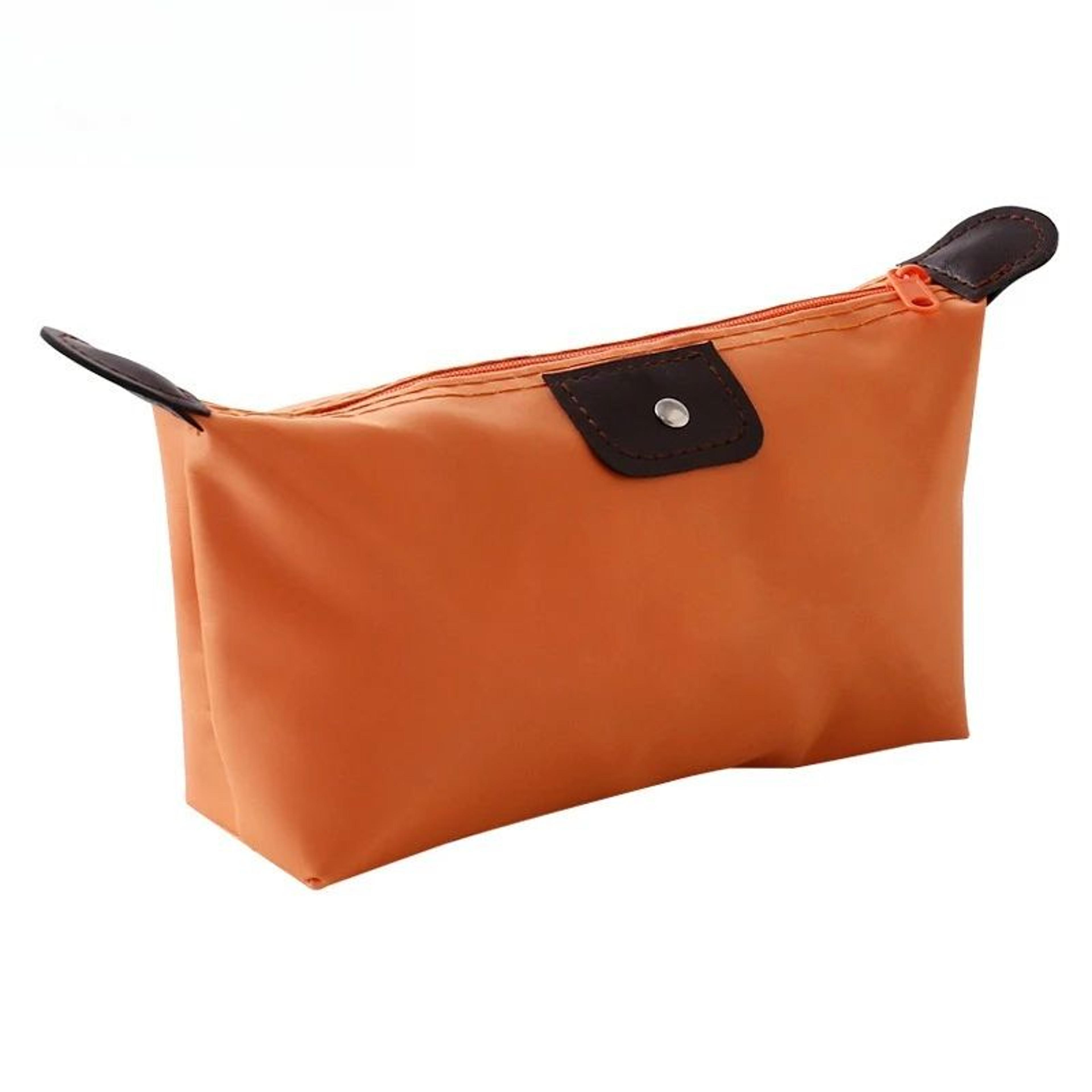 Large Capacity Travel Cosmetic Bag With Zipper  Cute Portable Makeup Clutch Organizer For Toiletrie 7