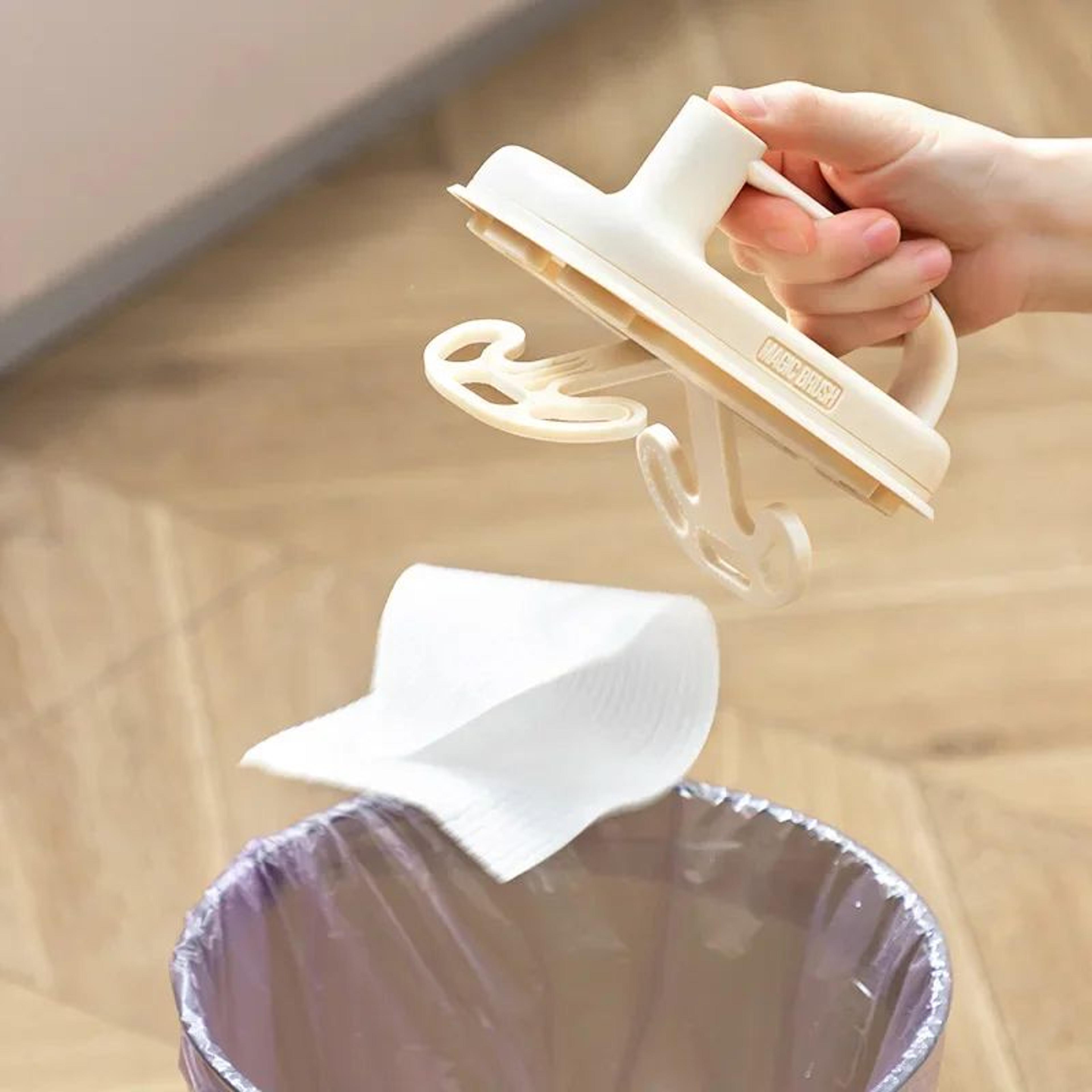 50 Pcs Disposable Cleaning Cloth Refills W Velcro Pad  NoRinse Magic Eraser Sheets For Kitchen  Bat 4