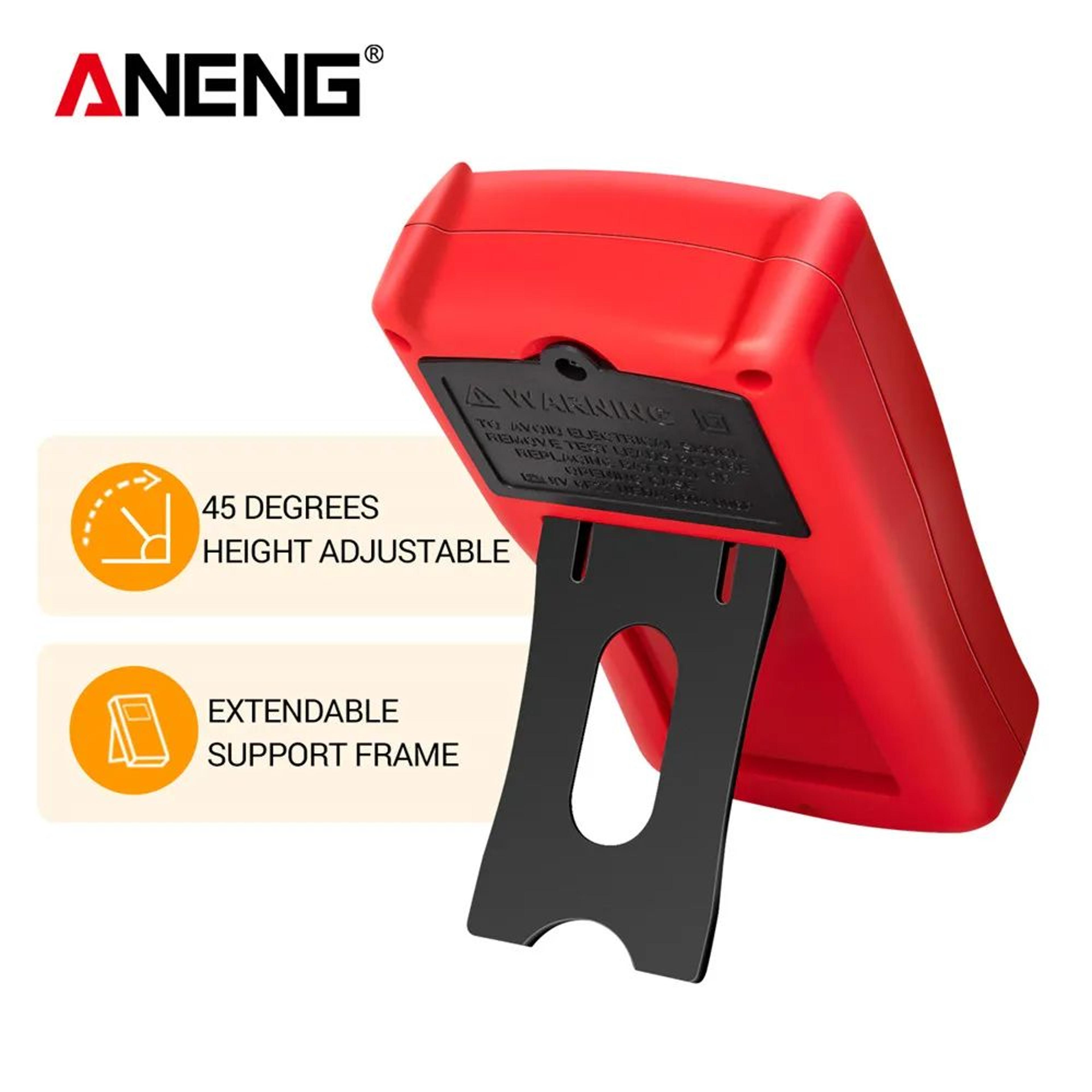 ANENG DM850 1999Count Digital Multimeter ACDC Voltage Tester Ohm  Diode Meter 10A Ammeter Compact 4