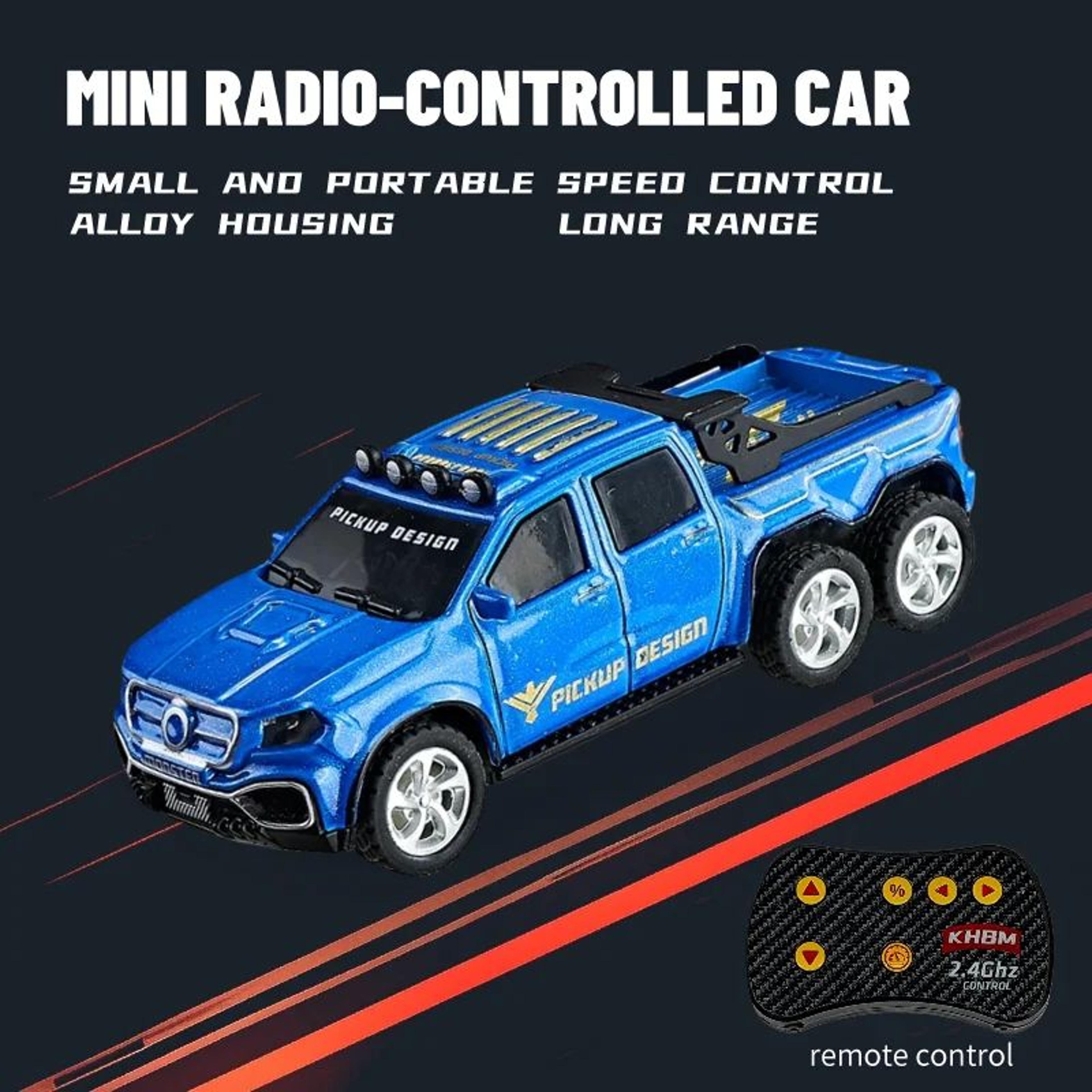 164 Mini RC Car Alloy  60Min Run Time 98131 Ft Remote Range USB Rechargeable Pocket Remote Control  13