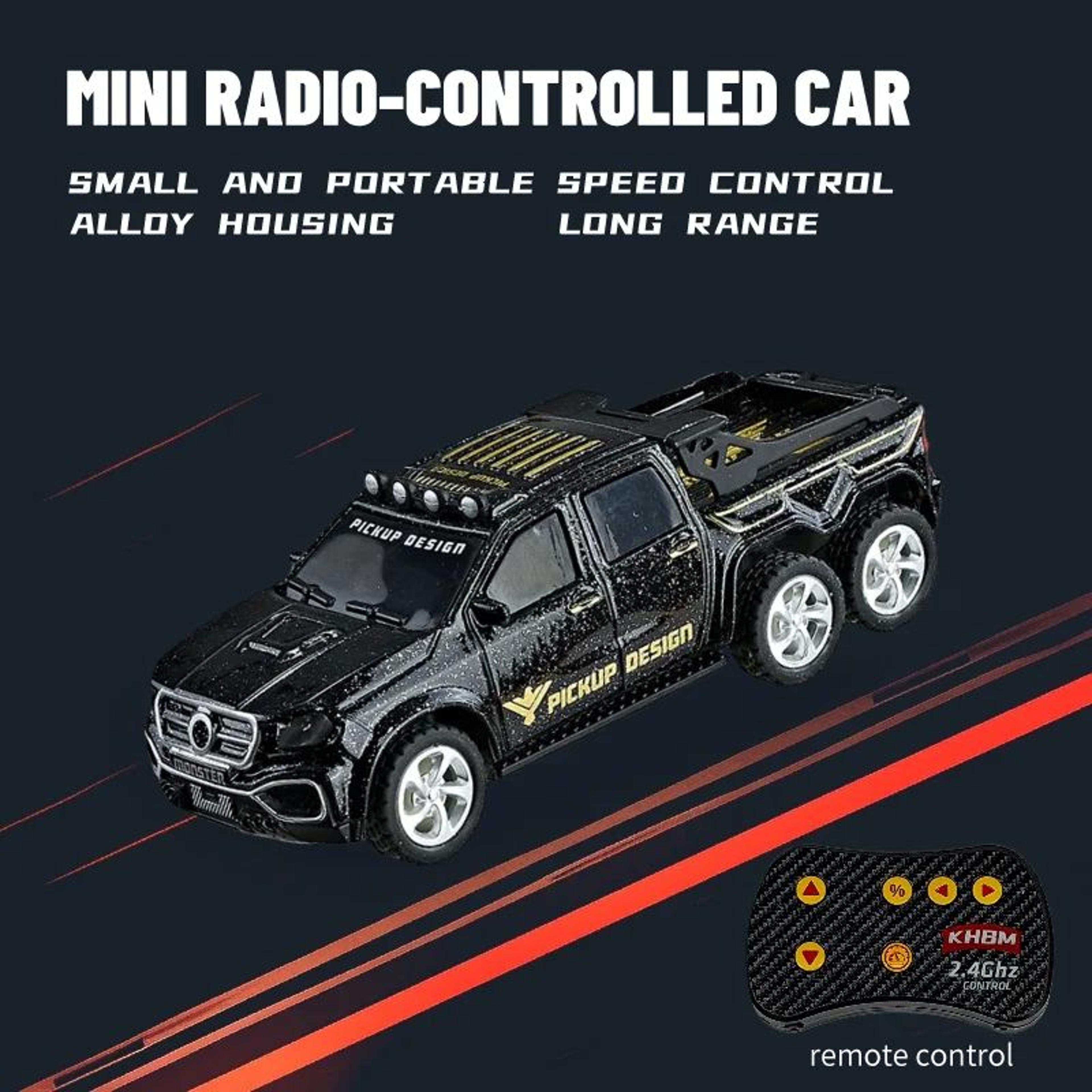 164 Mini RC Car Alloy  60Min Run Time 98131 Ft Remote Range USB Rechargeable Pocket Remote Control  27
