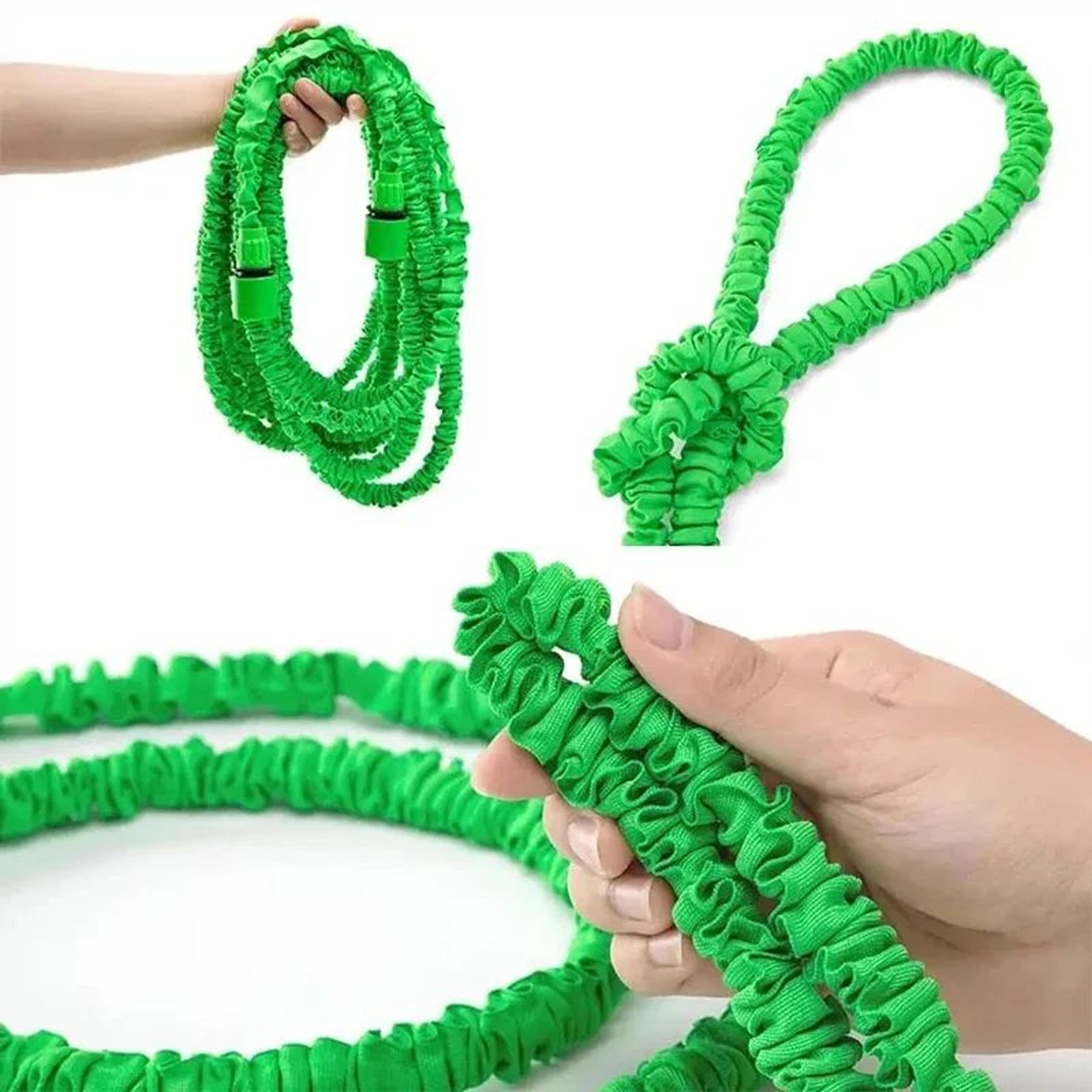 Expandable Garden Hose 25200 Ft W HighPressure Spray Nozzle  Lightweight Magic Water Pipe For Car W 6