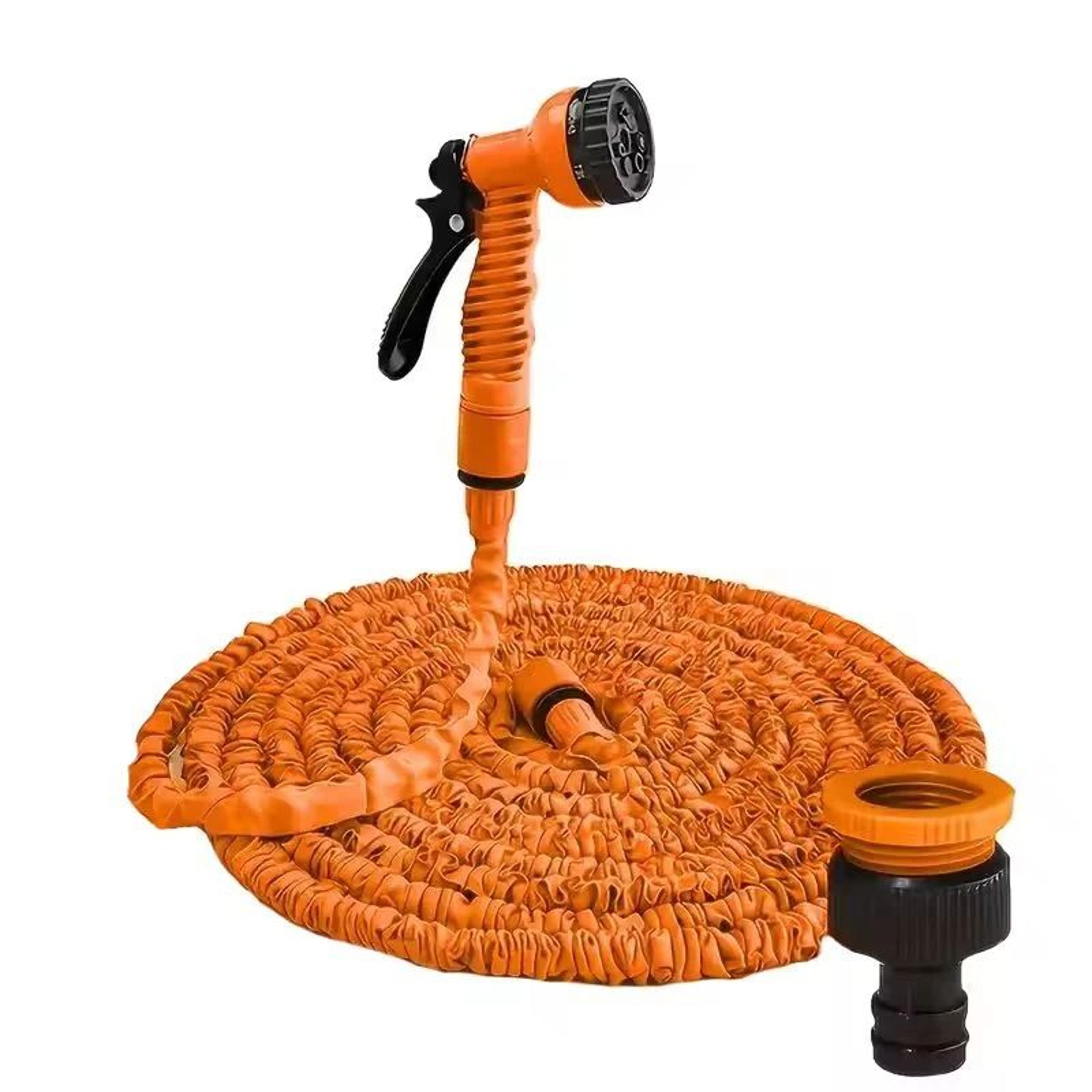 Expandable Garden Hose 25200 Ft W HighPressure Spray Nozzle  Lightweight Magic Water Pipe For Car W 19