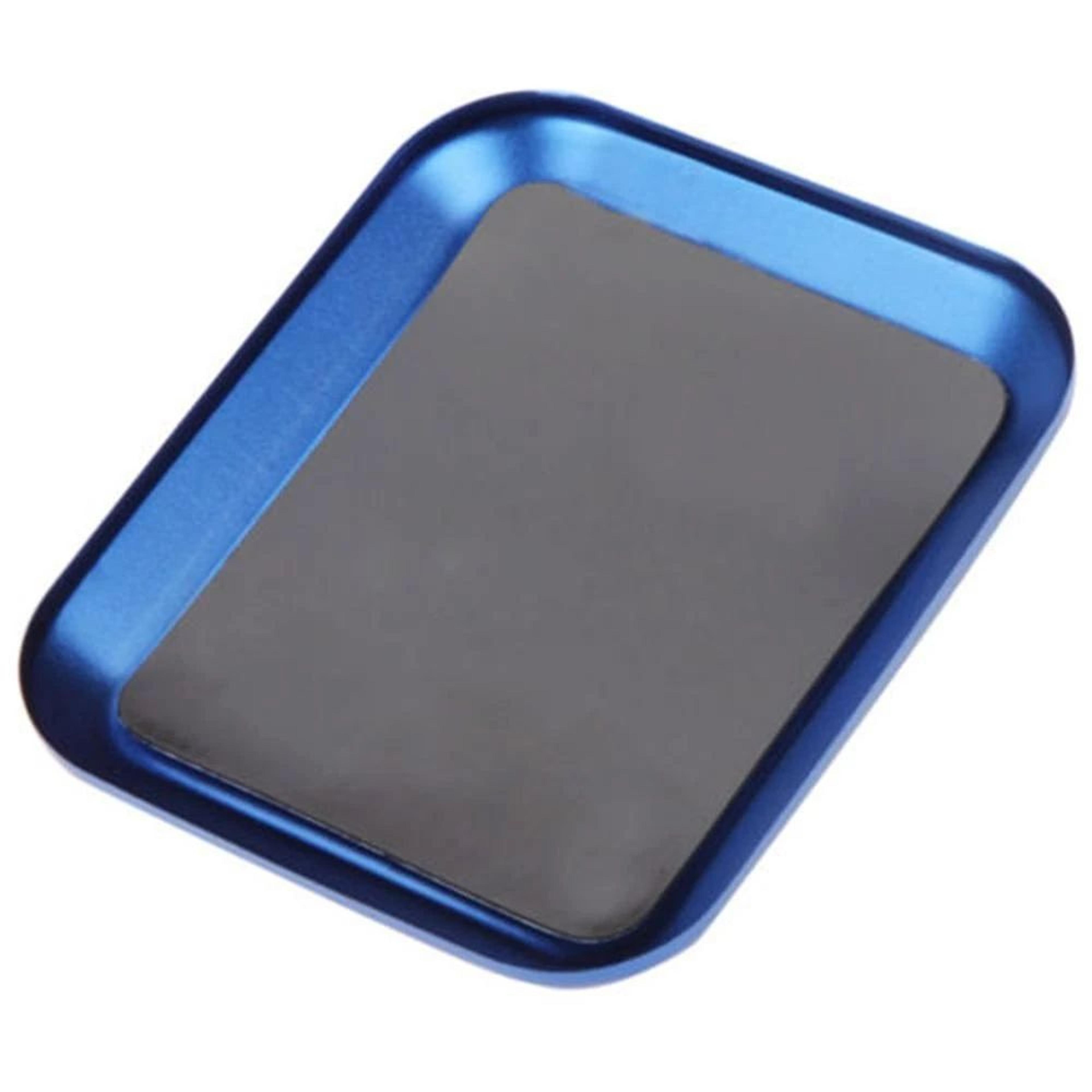 Aluminum Alloy Magnetic Screw Tray For RC Car Repairs  Parts Holder Plate For Axial SCX10 D90 D110  7
