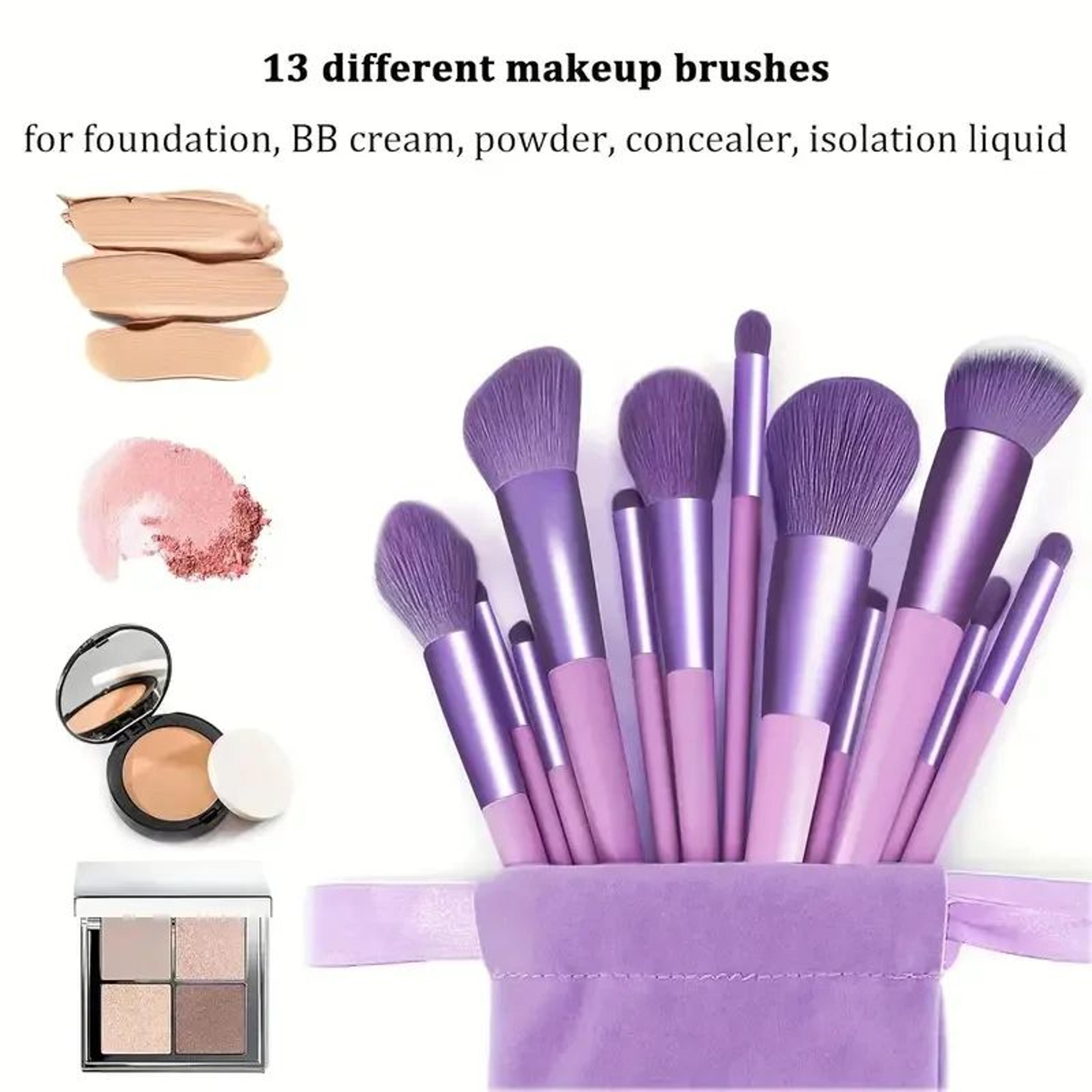 Professional Makeup Brushes Set  Soft Fluffy Foundation Eyeshadow Blush  Powder Brushes Full Cosmet 5