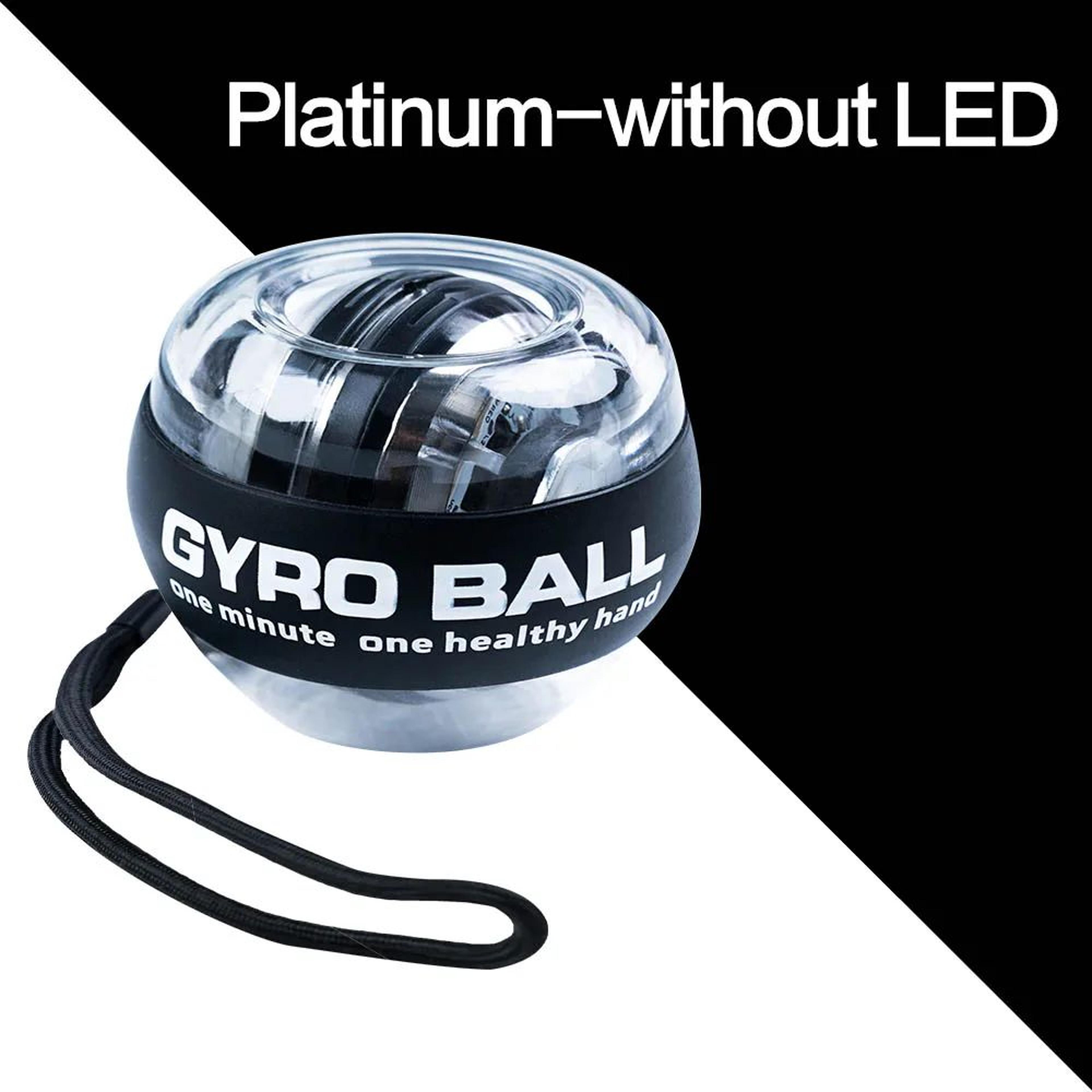 LED Gyro Power Wrist Ball Trainer  Auto Start Forearm  Hand Strengthener Gyroscopic Fitness Tool Wi 12