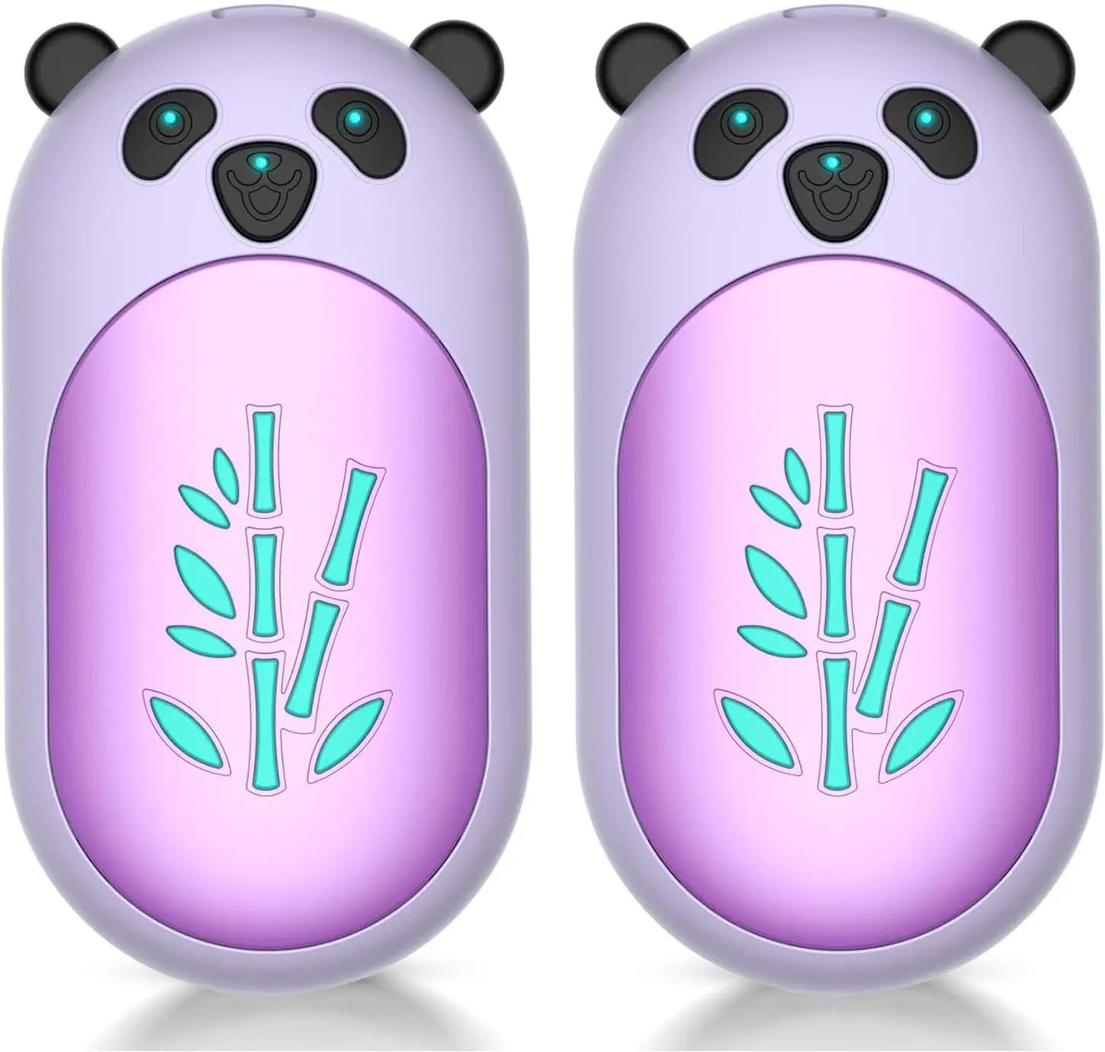 AI Rechargeable Hand Warmers 2Pack  6000mAh Electric Pocket Heaters 20Hr Heat For Skiing Camping  O 12