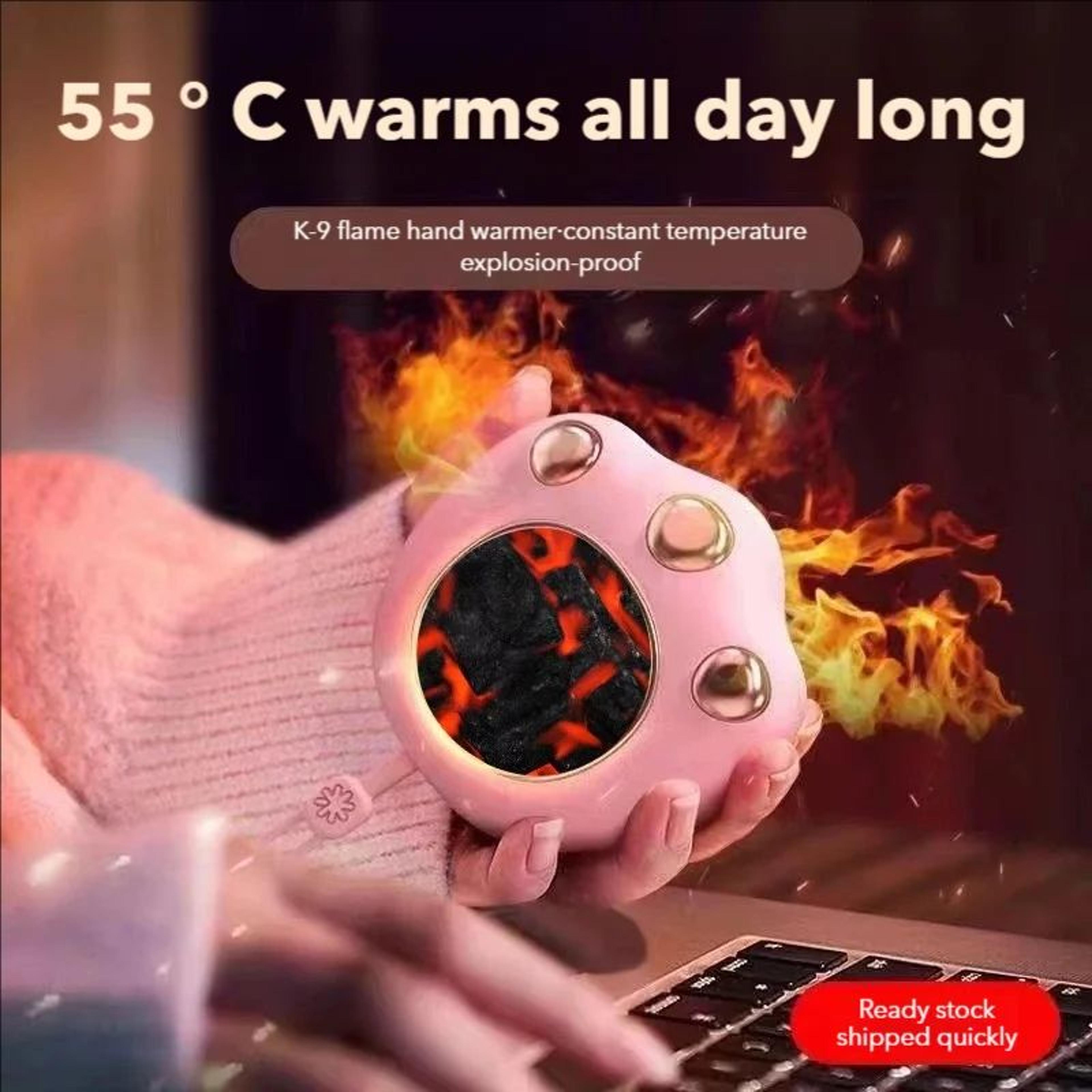 Rechargeable Electric Hand Warmers  USB Cordless Pocket Hand Heater Portable Warm Gift For Outdoor  3