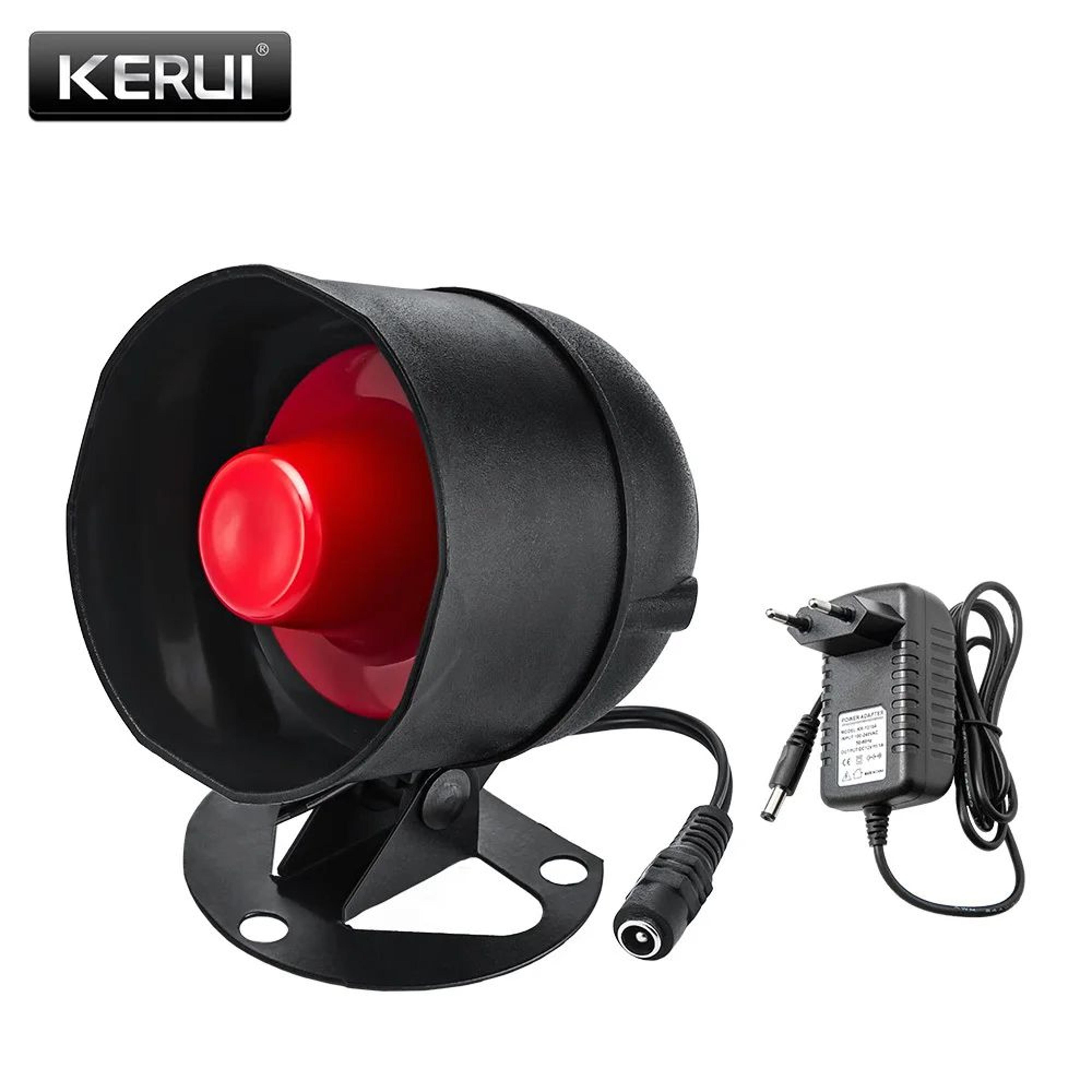 KERUI Wireless PIR Motion Sensor Alarm Siren For Home  Garage Security Standalone Burglar Alert Sys 7