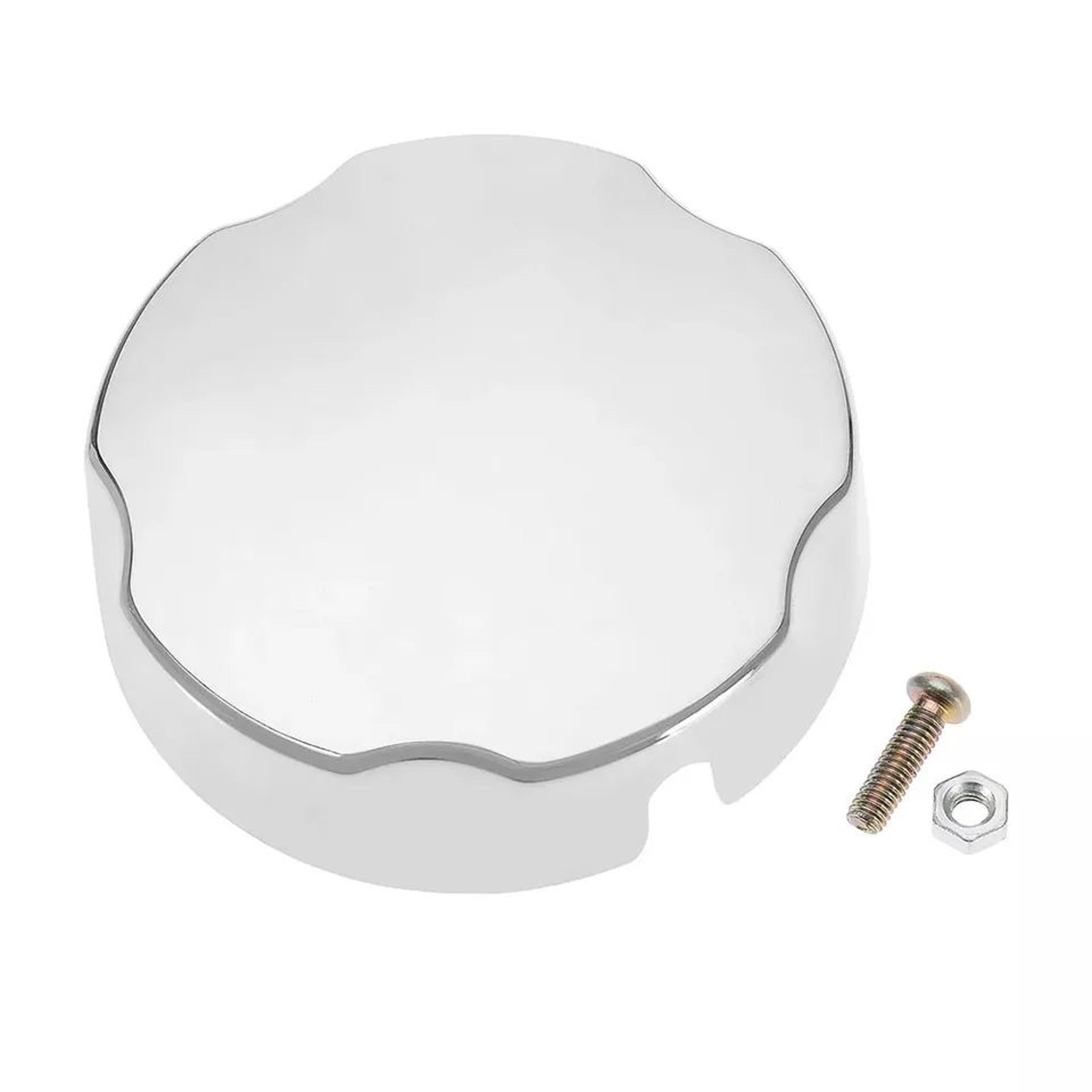 Chrome Bathtub Control Knob 3in Round Rotating Bath Handle  Replacement Shower Valve Knob Bathroom  1