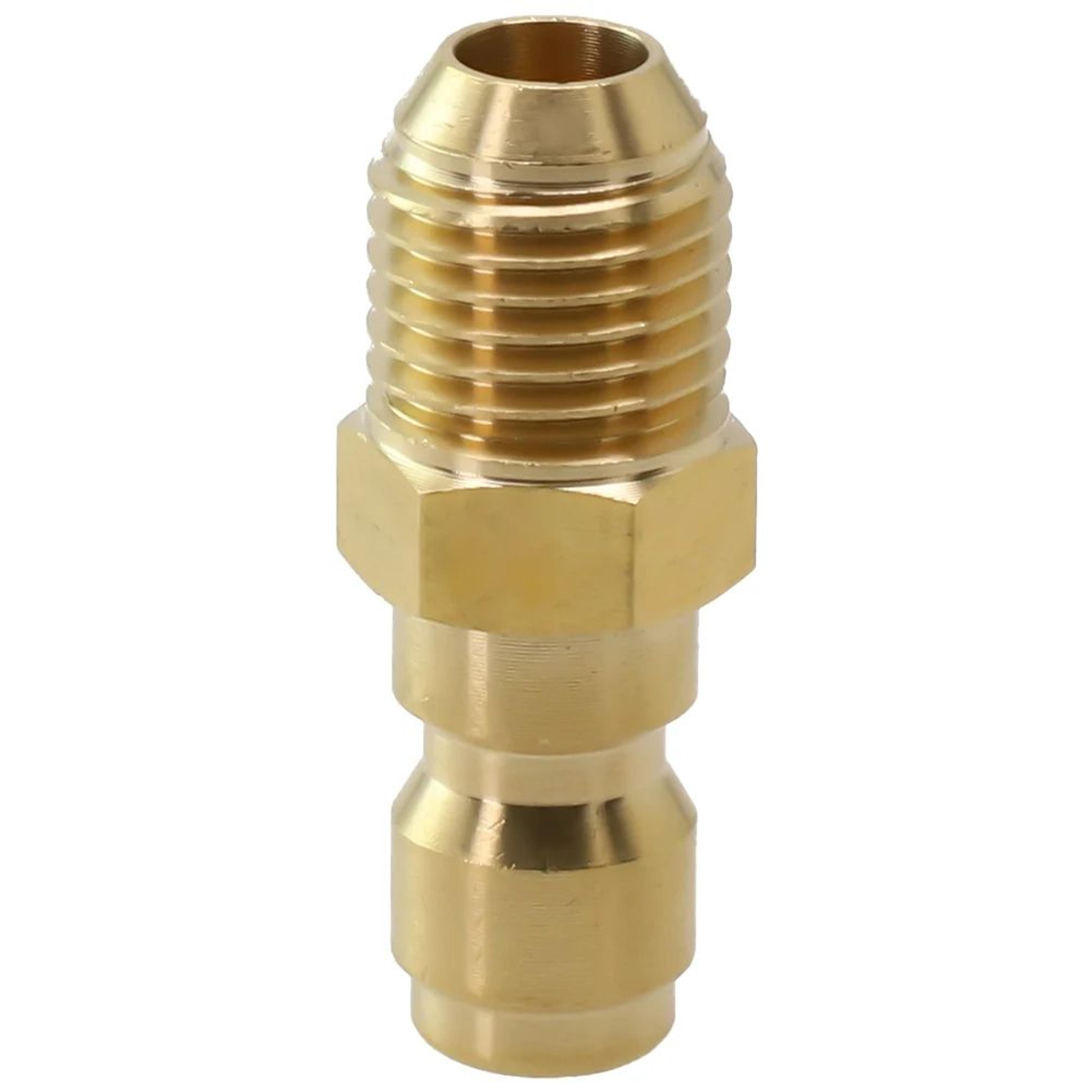 Pressure Washer Quick Connect Adapter 14in BrassStainless Coupler  Male Female Connector Fitting Fo 7