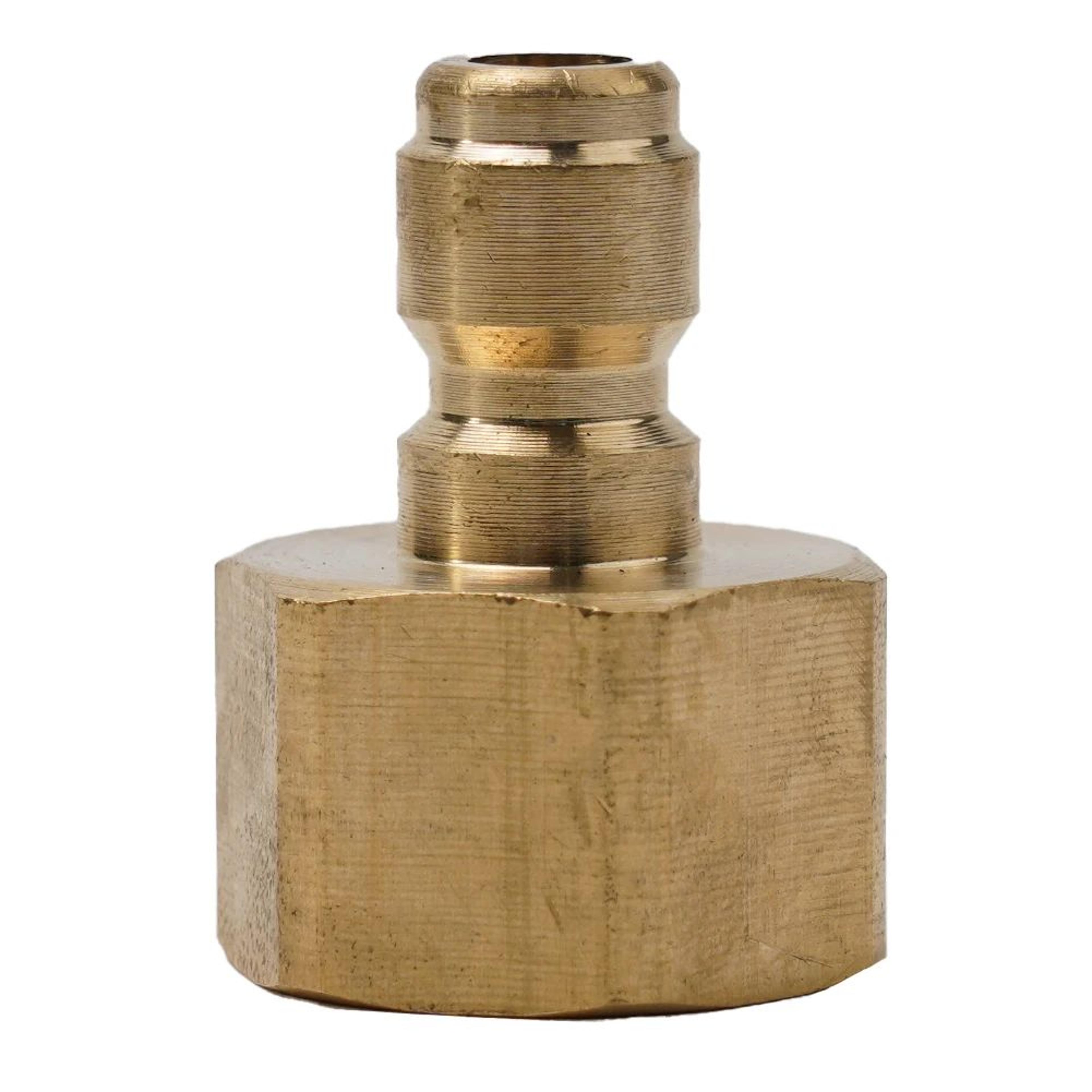 Pressure Washer Quick Connect Adapter 14in BrassStainless Coupler  Male Female Connector Fitting Fo 16
