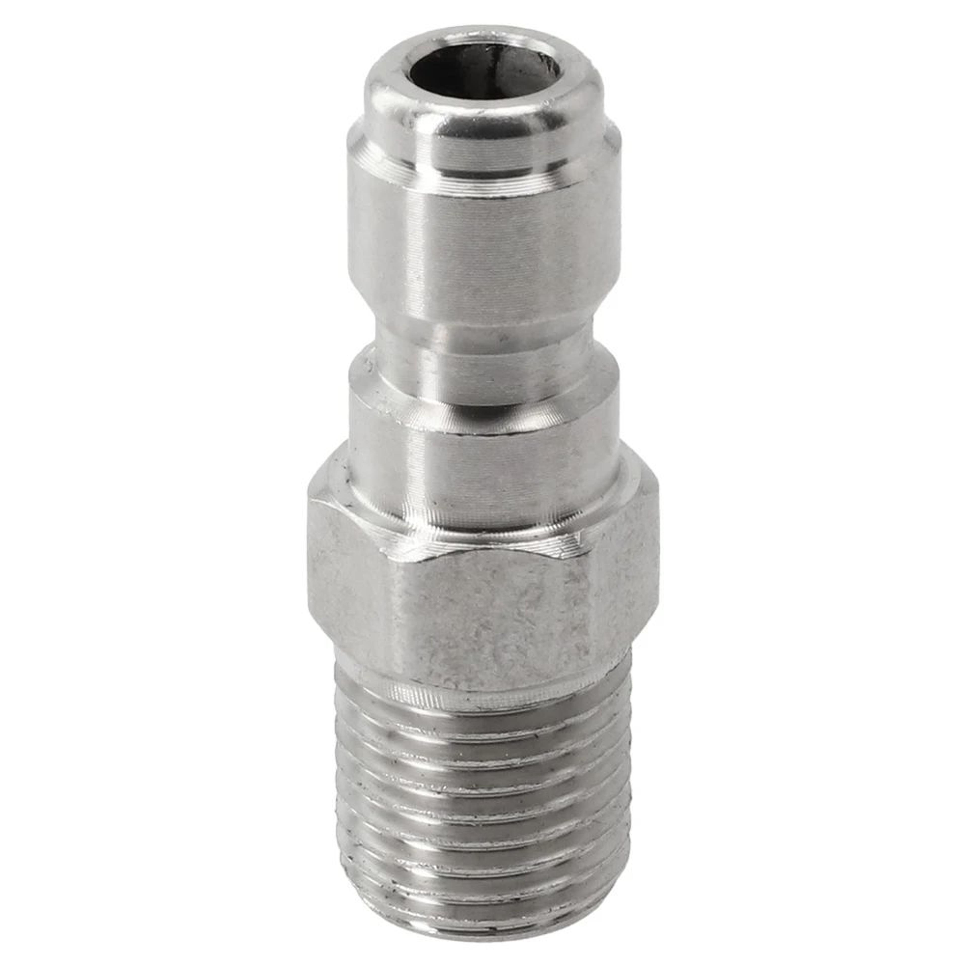 Pressure Washer Quick Connect Adapter 14in BrassStainless Coupler  Male Female Connector Fitting Fo 18
