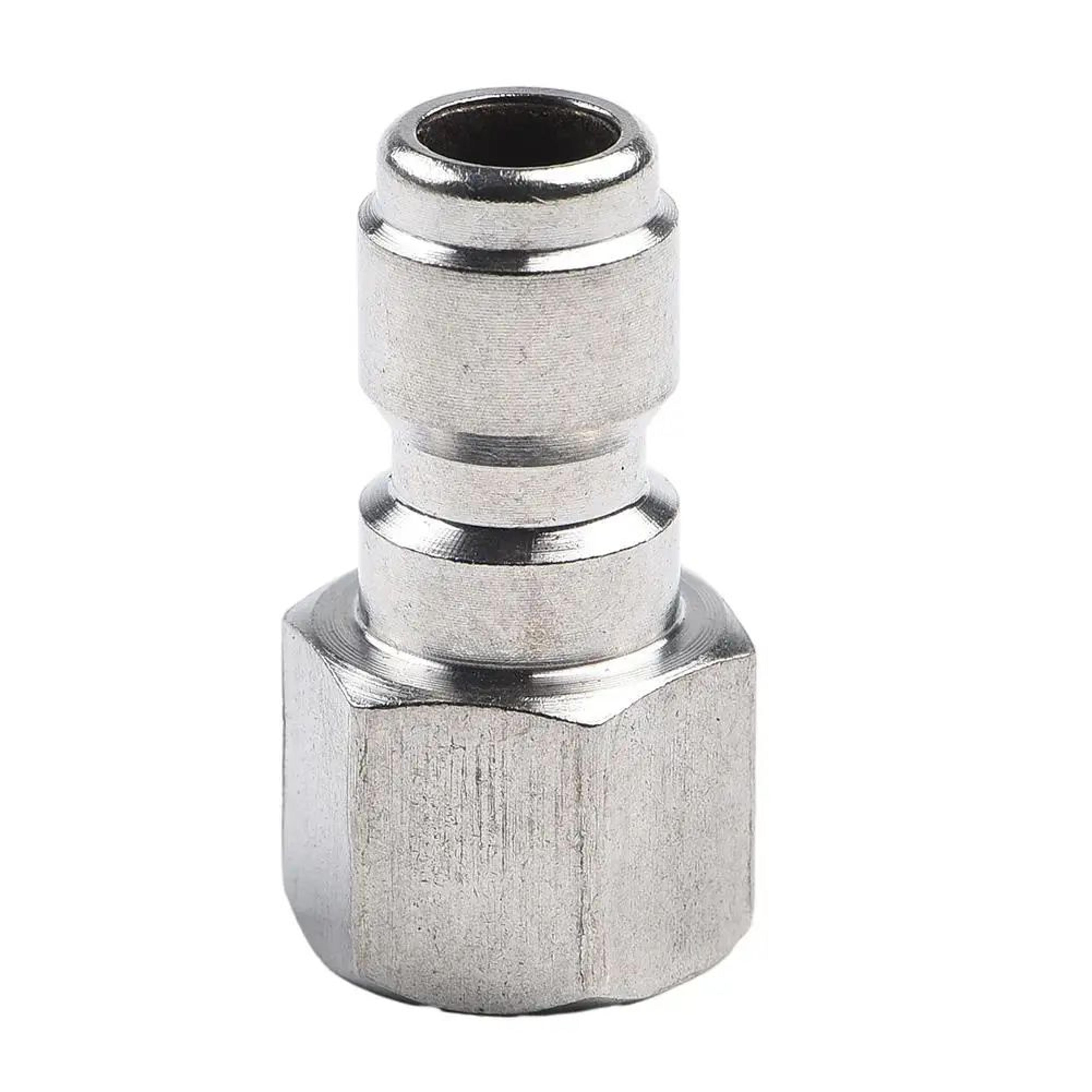 Pressure Washer Quick Connect Adapter 14in BrassStainless Coupler  Male Female Connector Fitting Fo 19