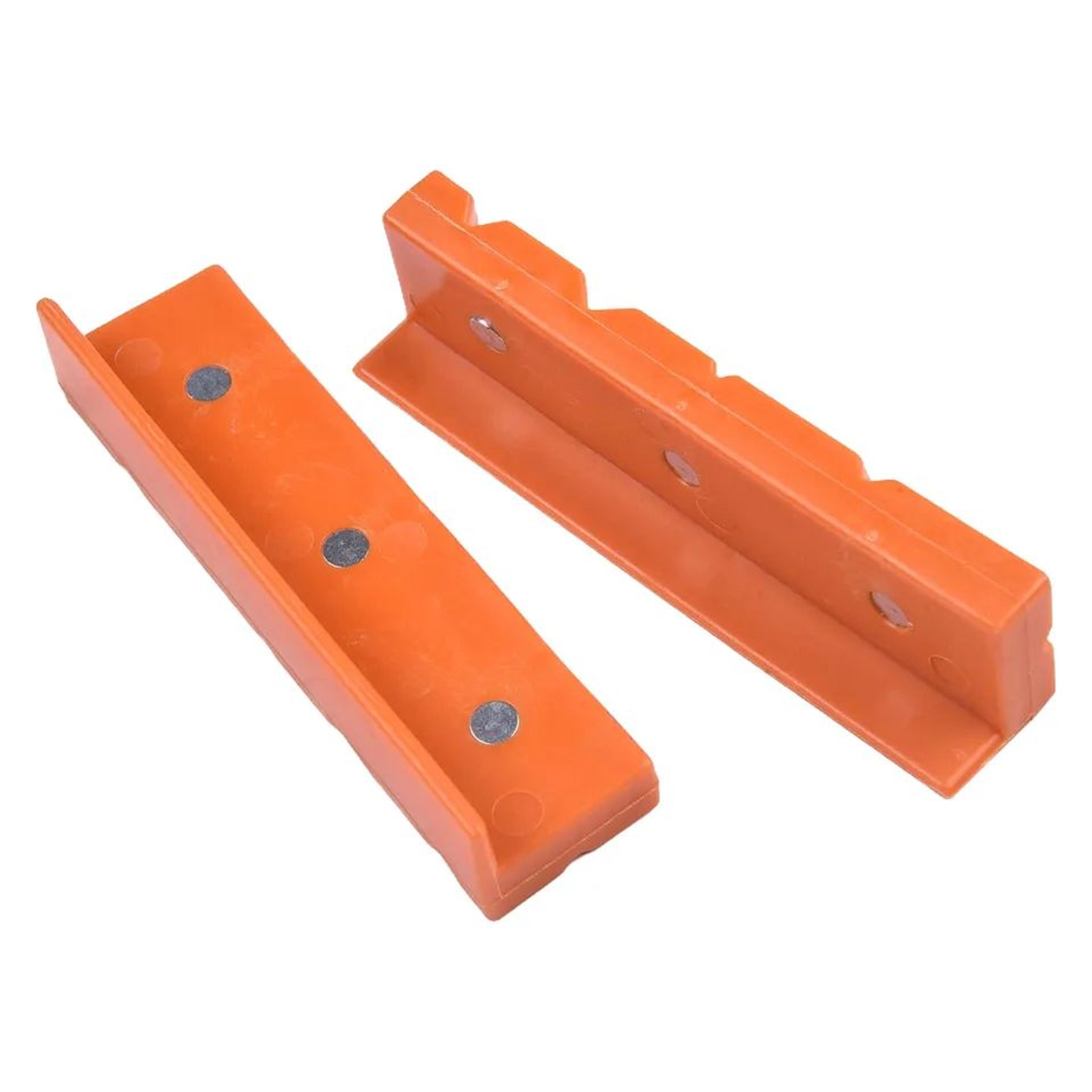 Magnetic Vise Jaw Pad Set 2pcs  Soft NonSlip Protective Covers For Bench Vise Clamps Drill Press Wo 2