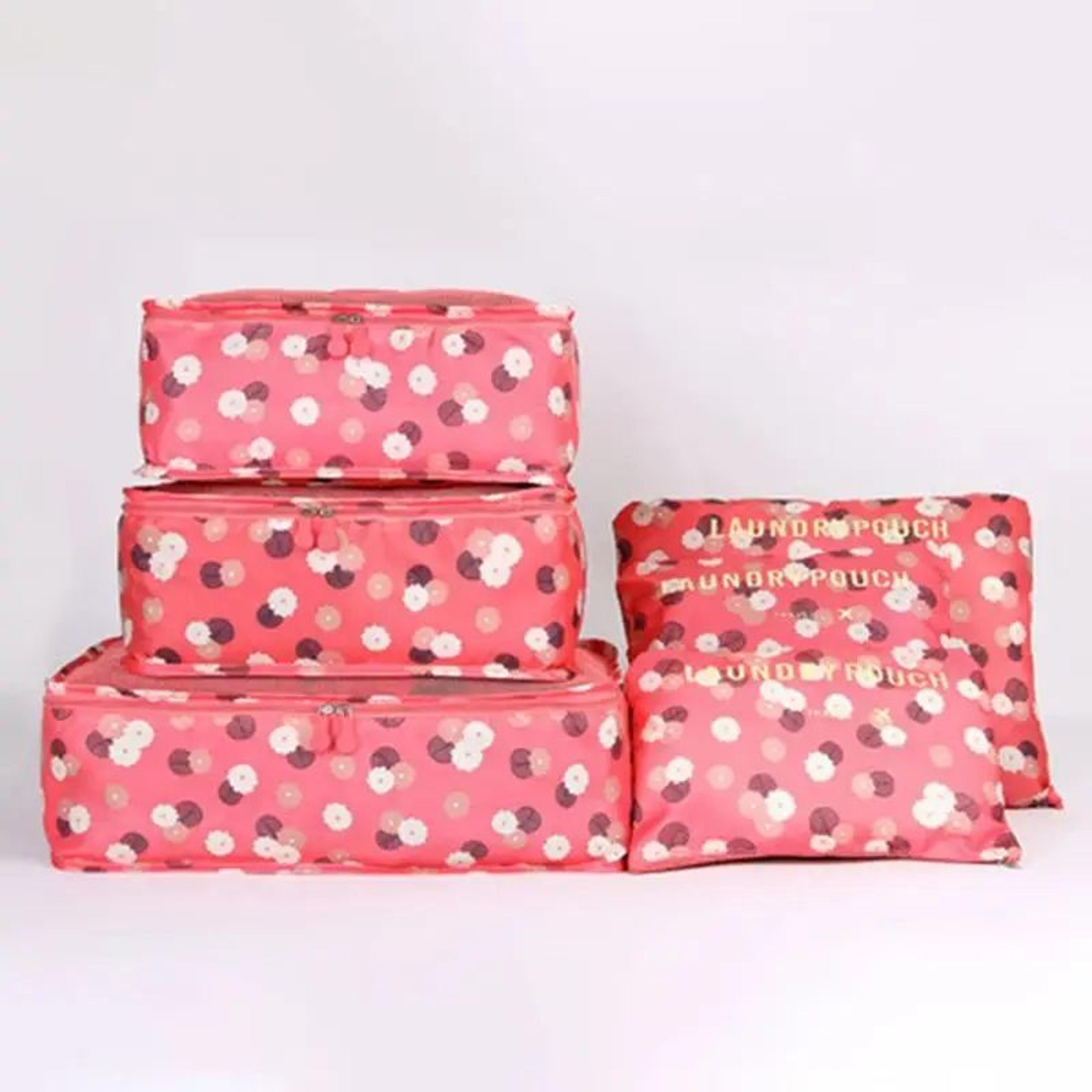 6Piece Travel Packing Cubes Set Large Luggage Organizer Bags For Clothes Business Trip Suitcase Sto 8