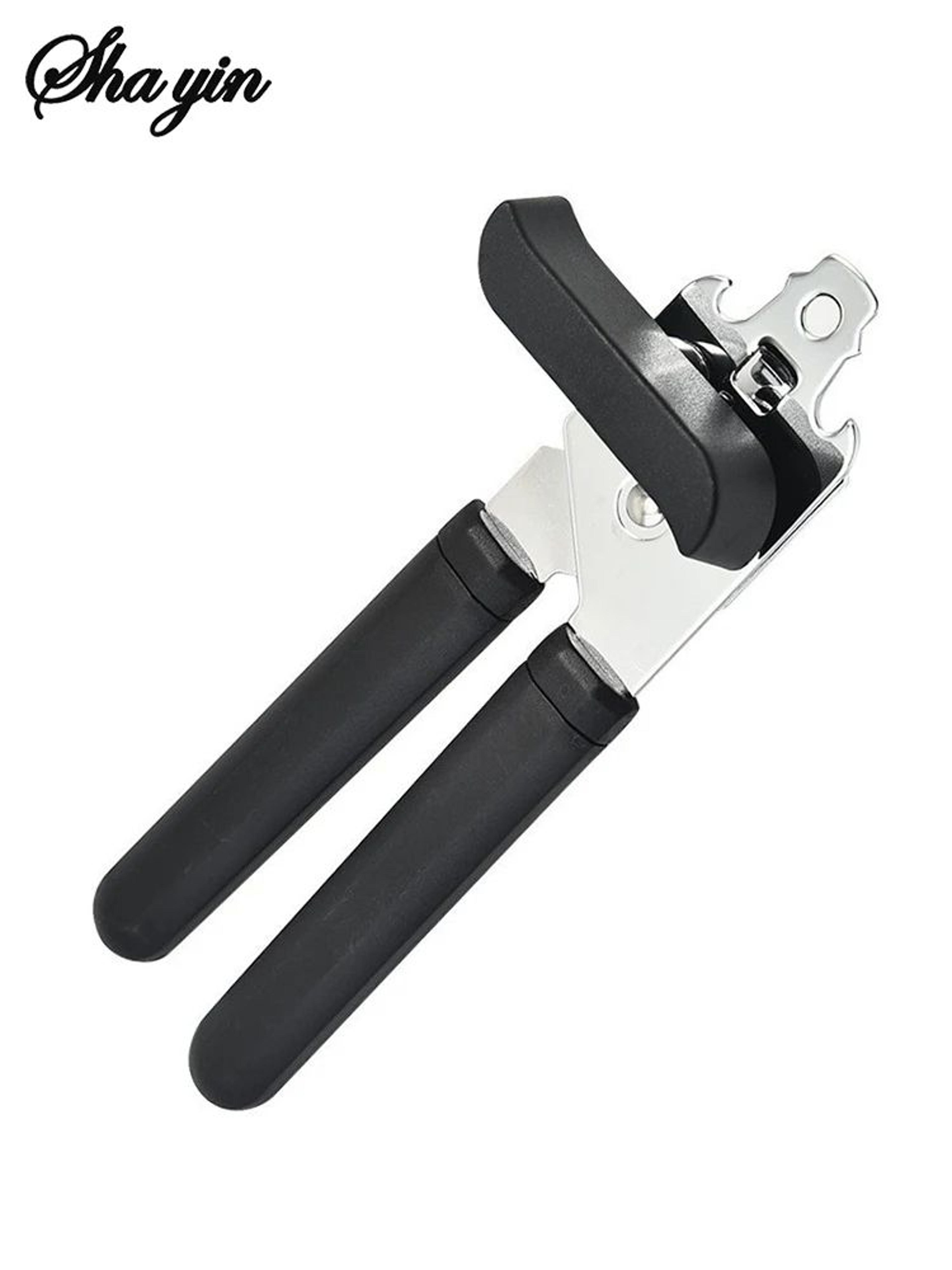 Stainless Steel Manual Can Opener  Bottle Opener Multifunctional Craft Beer Grip Tool Heavy Duty Ki 6