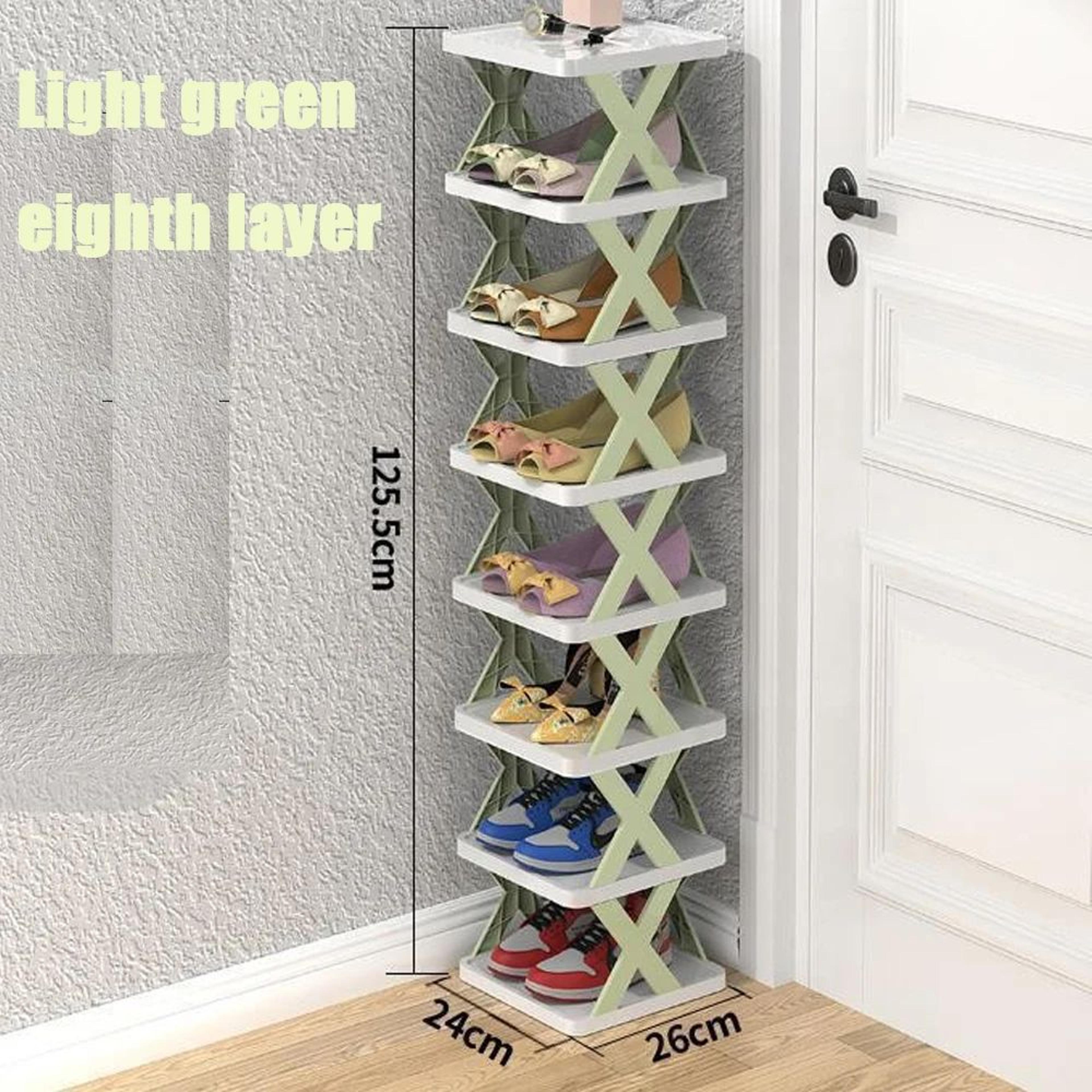 8Tier Multilayer Shoe Shelf Organizer  Detachable SpaceSaving Shoe Storage Rack For Family Home Clo 6