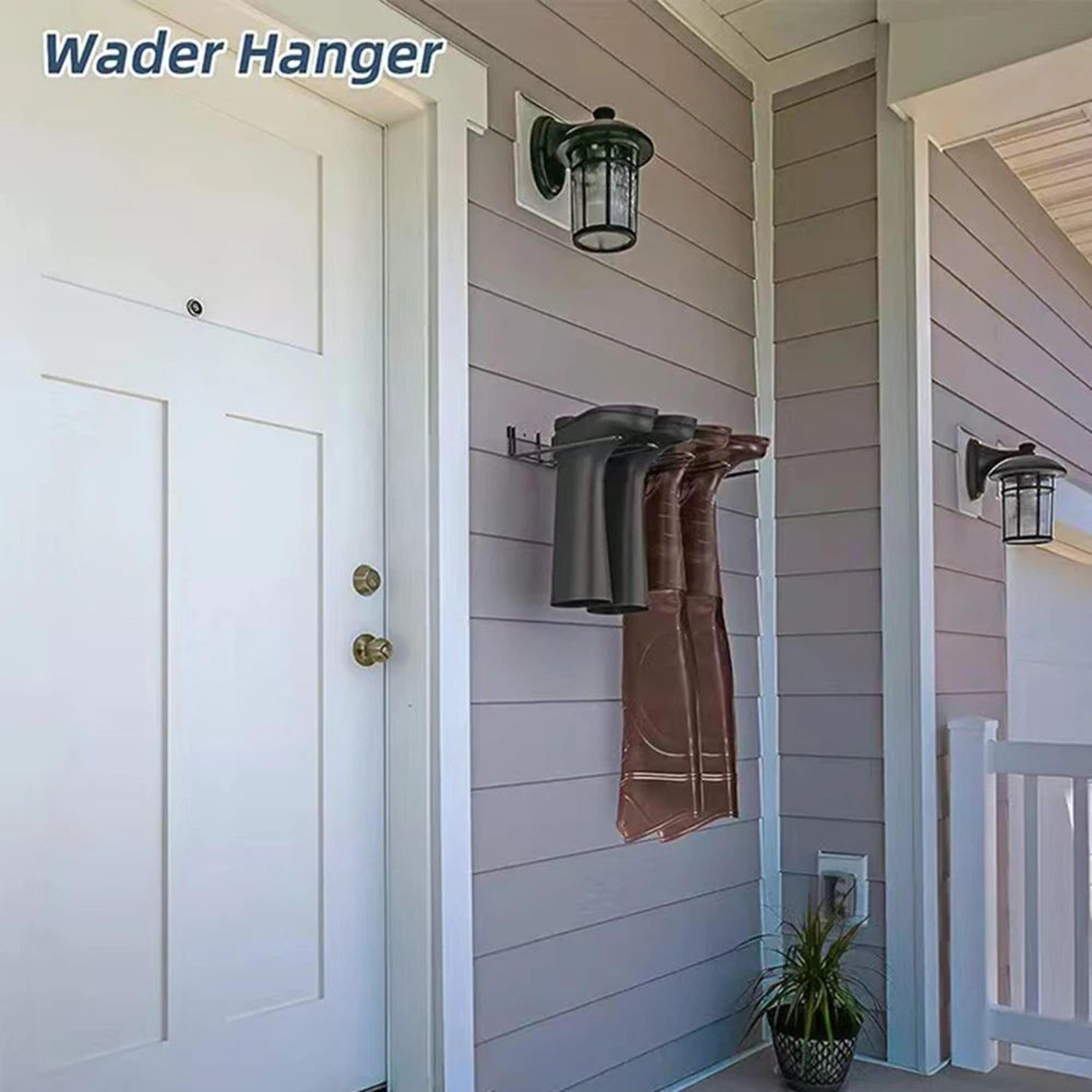 Wall Mounted Metal Boot Rack Organizer 4 Pair  Sturdy AntiRust Boot Hanger For Closet Entryway Gara 3