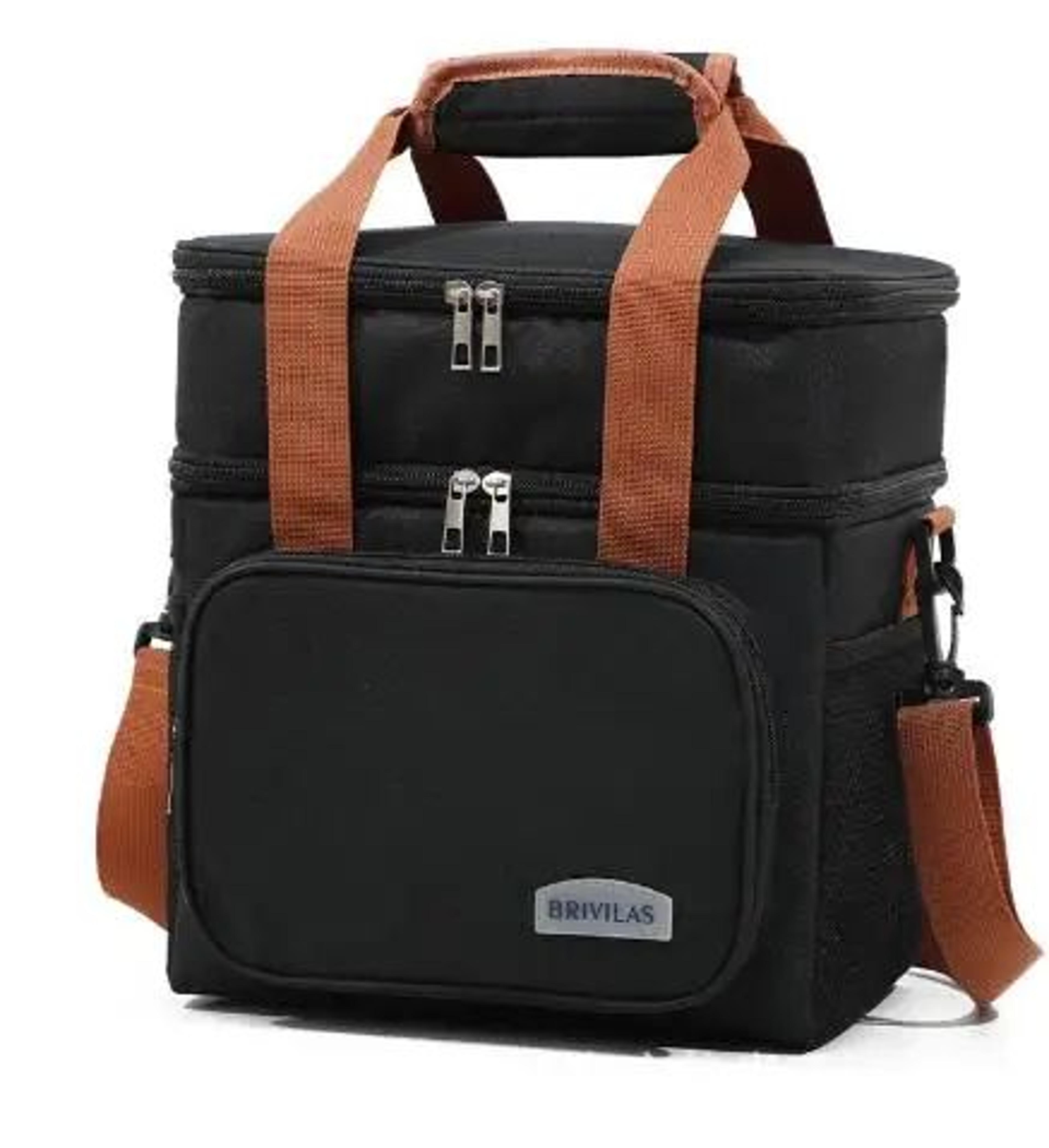 Fashion Crossbody Insulated Lunch Bag  Large Capacity Thermal Food Organizer For Work Travel Busine 6