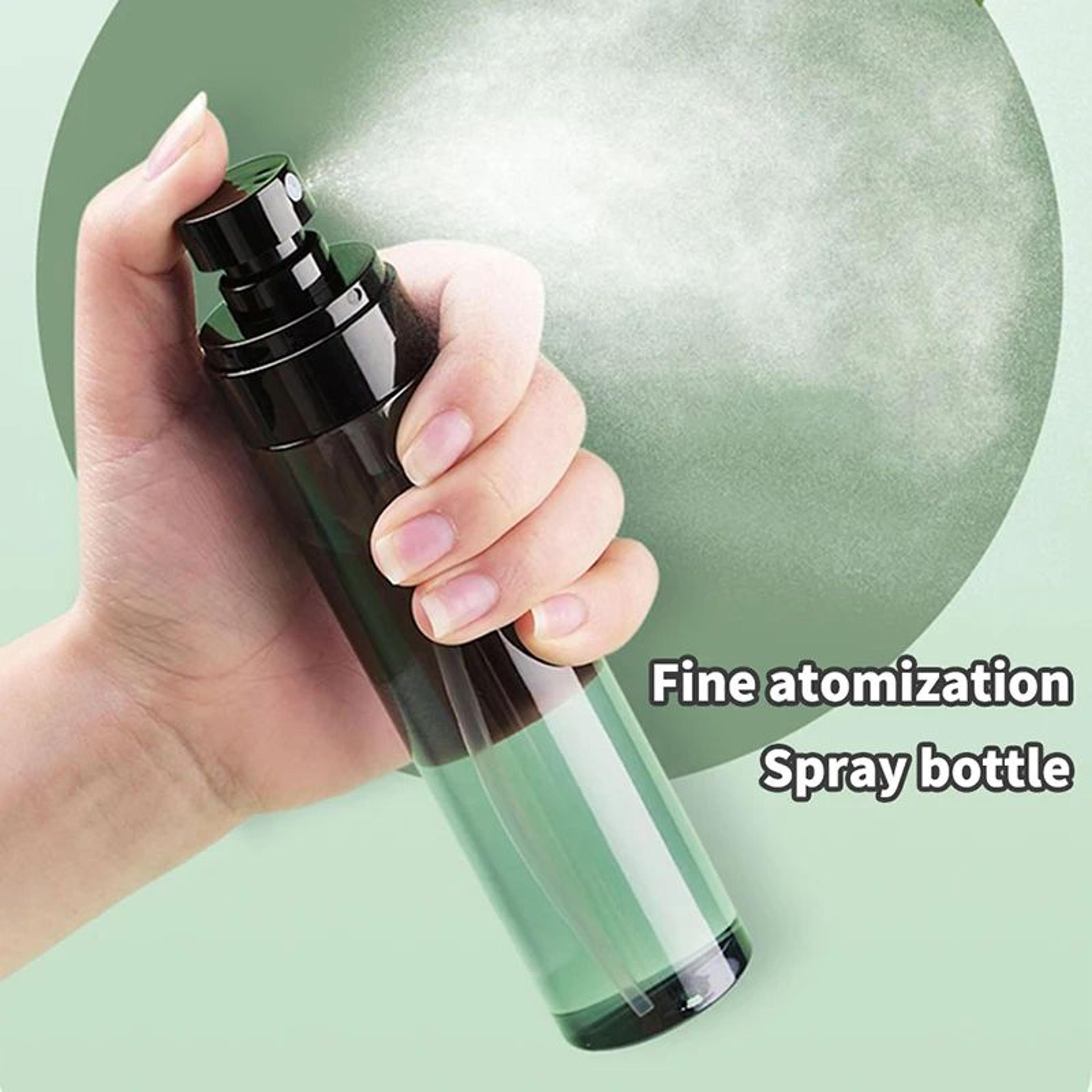 portable ultra fine mist spray bottle set refillable travel cosmetic atomizer for toner and perfume