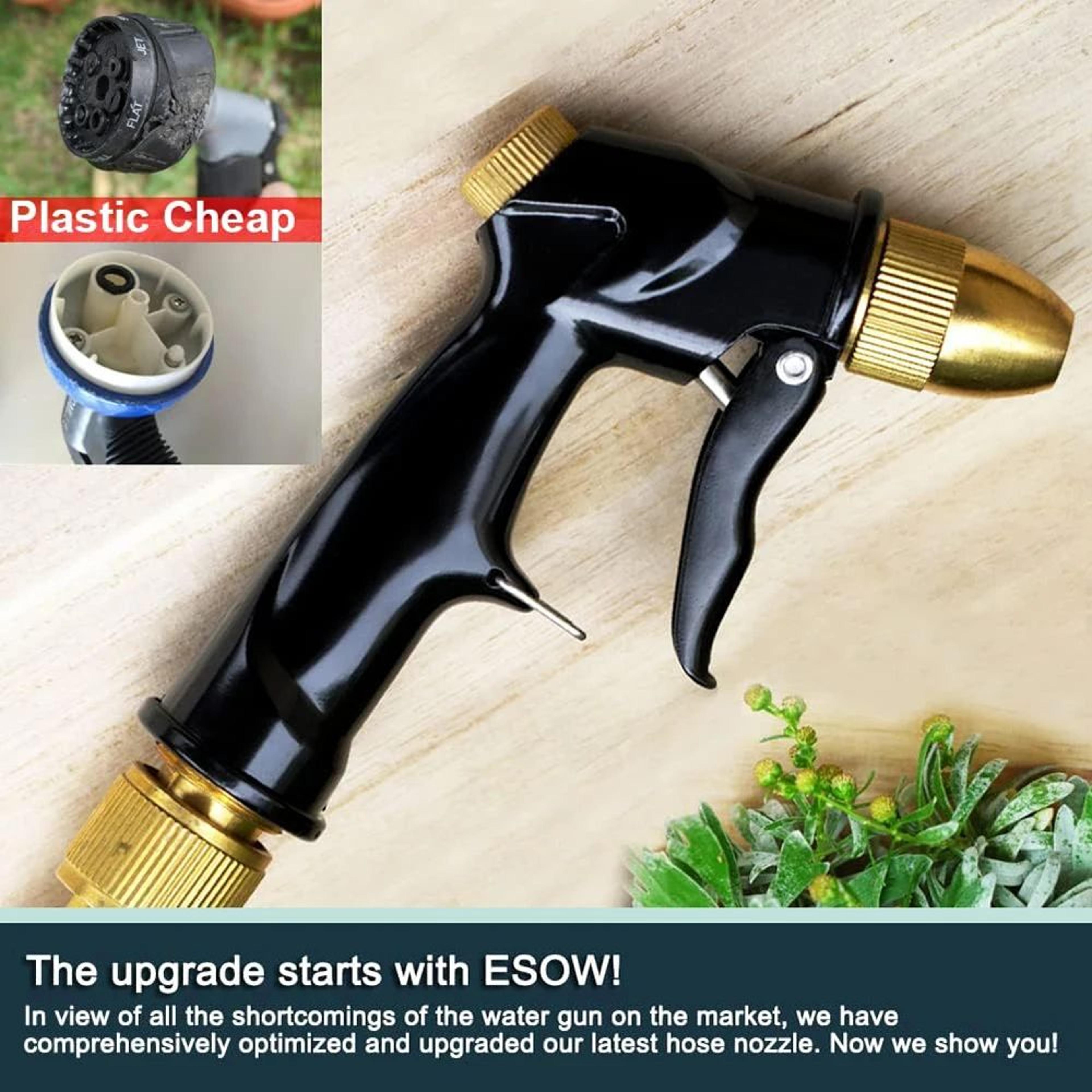 High Pressure Garden Hose Nozzle Water Gun  Adjustable Water Jet Sprayer For Car Wash Cleaning  Law 1