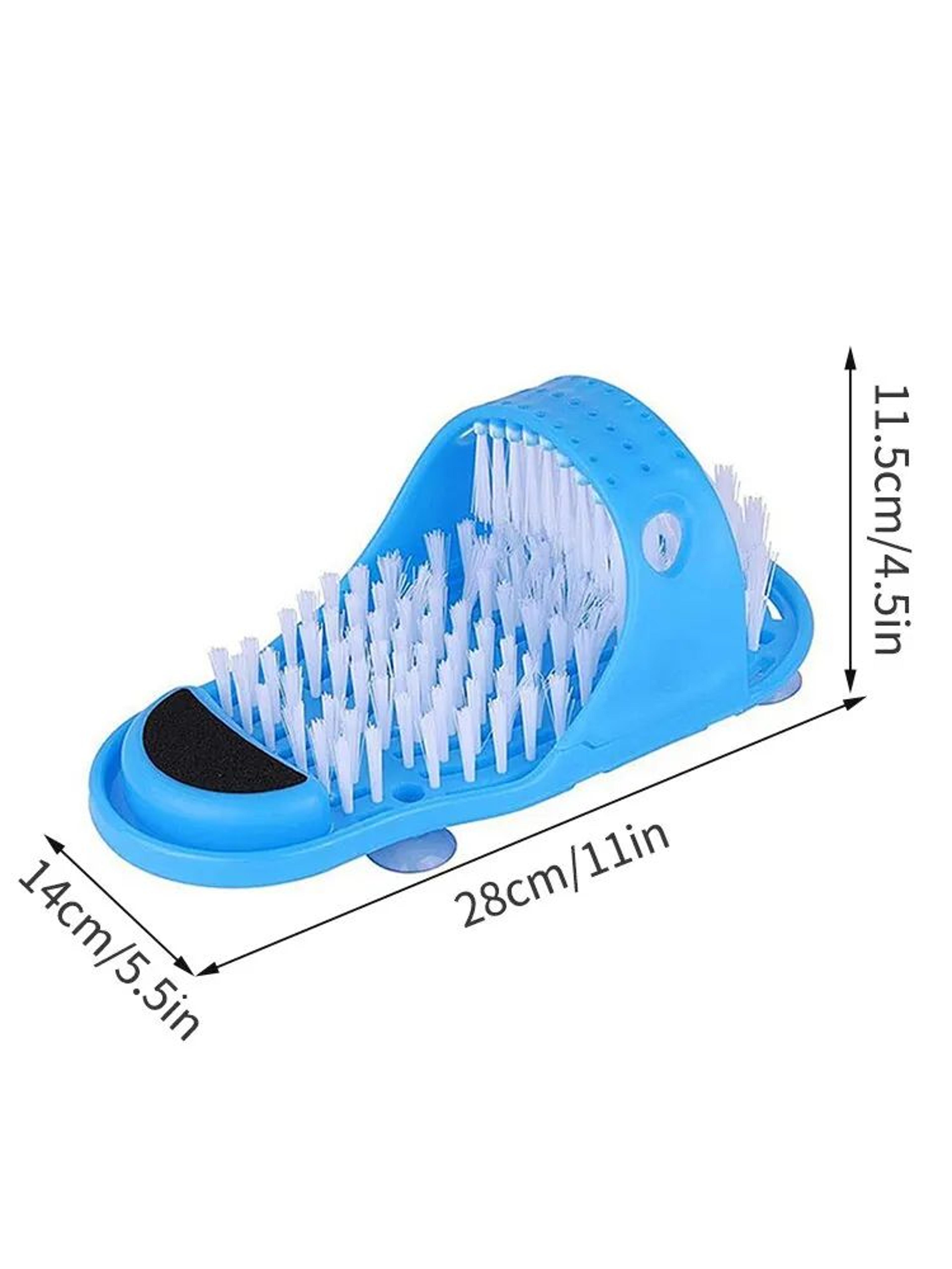 Foot Scrub Massage Slippers With Pumice Stone  Suction Cup Foot Washing Brush For Dead Skin Removal 5