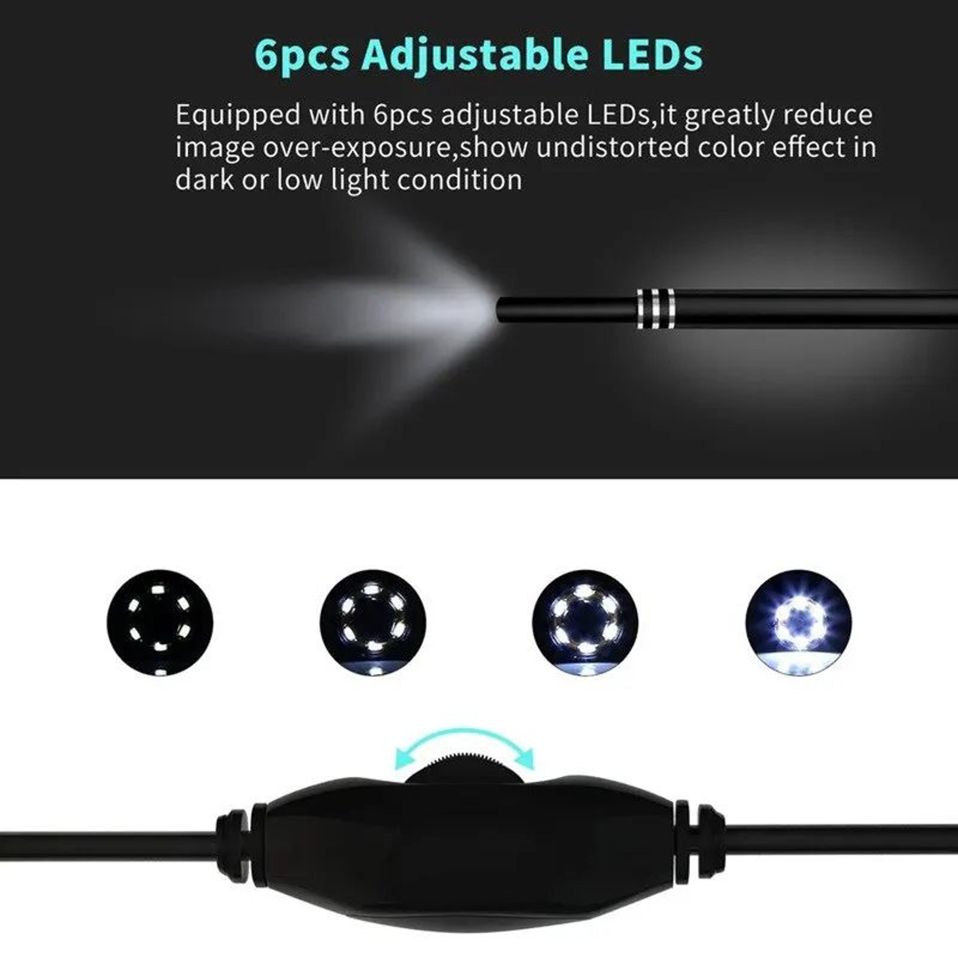 HD Visual Earwax Removal Tool With USB Mini Camera Endoscope Ear Spoon Cleaner LED Light Safe Ear C 5
