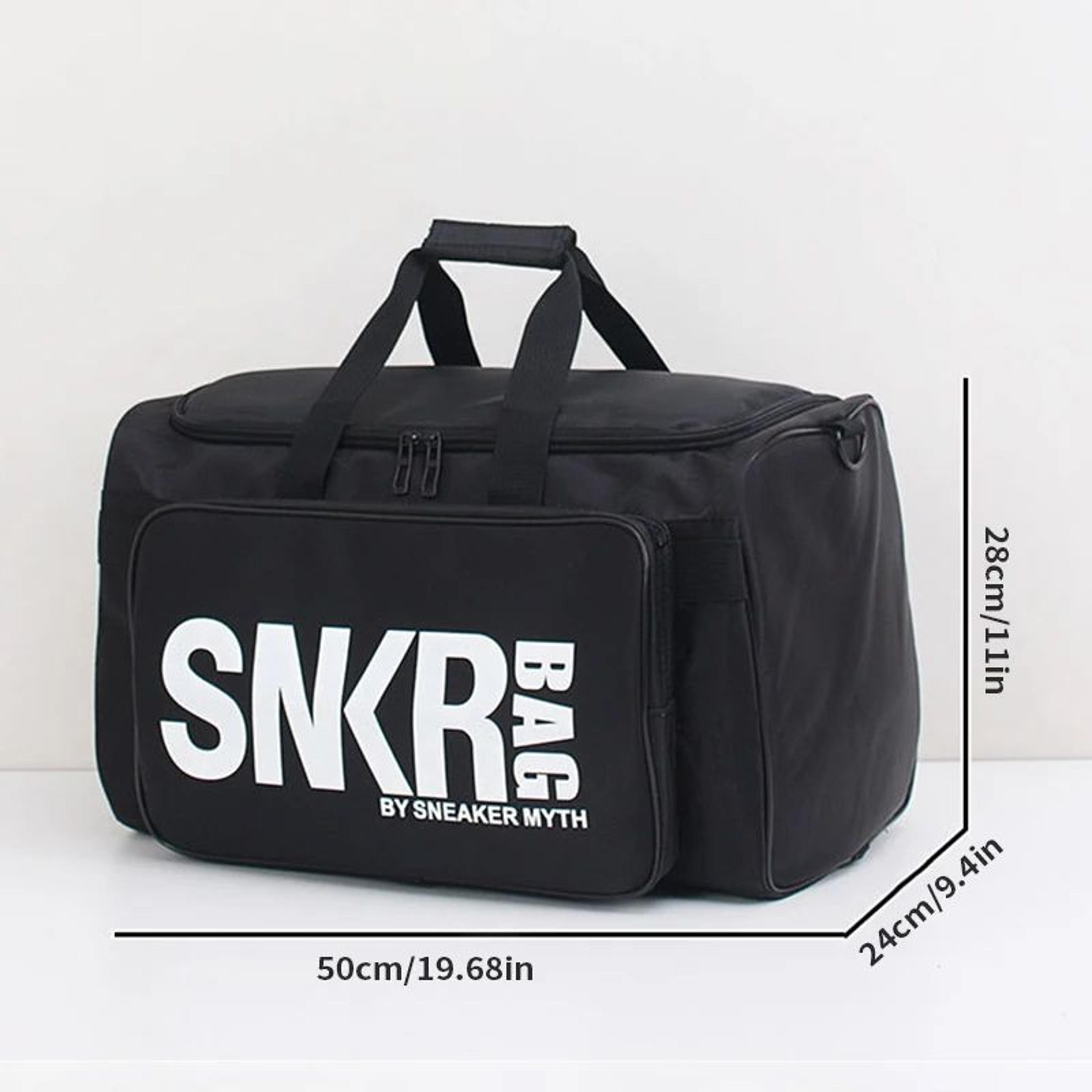 Large Capacity Sports Travel Gym Bag With Shoe Compartment Ball  Racket Storage Multifunction Cloth 5