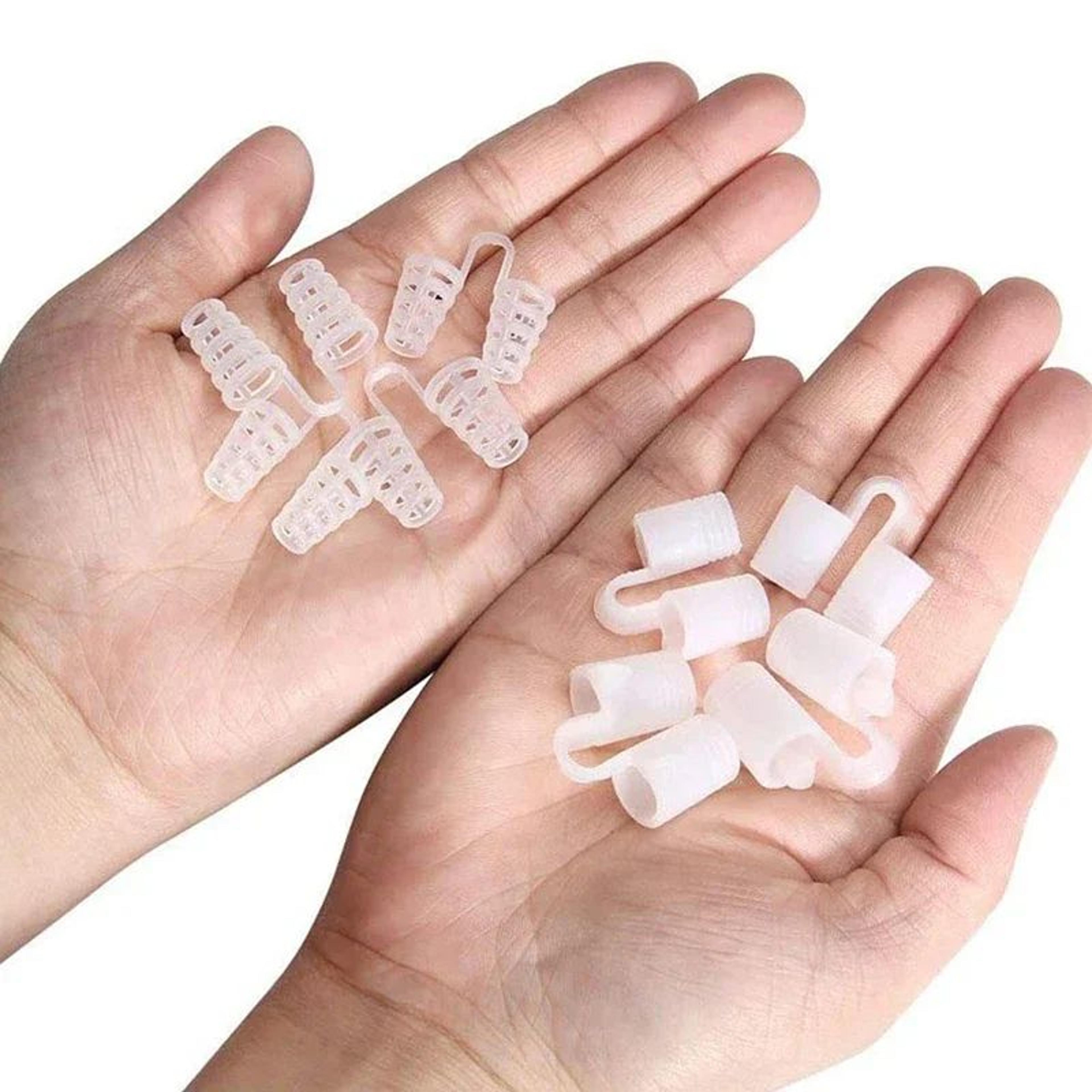 AntiSnoring Nose Clip Set Sleep Aid Device For Easier Breathing Snore Reduction Support  Nighttime  3