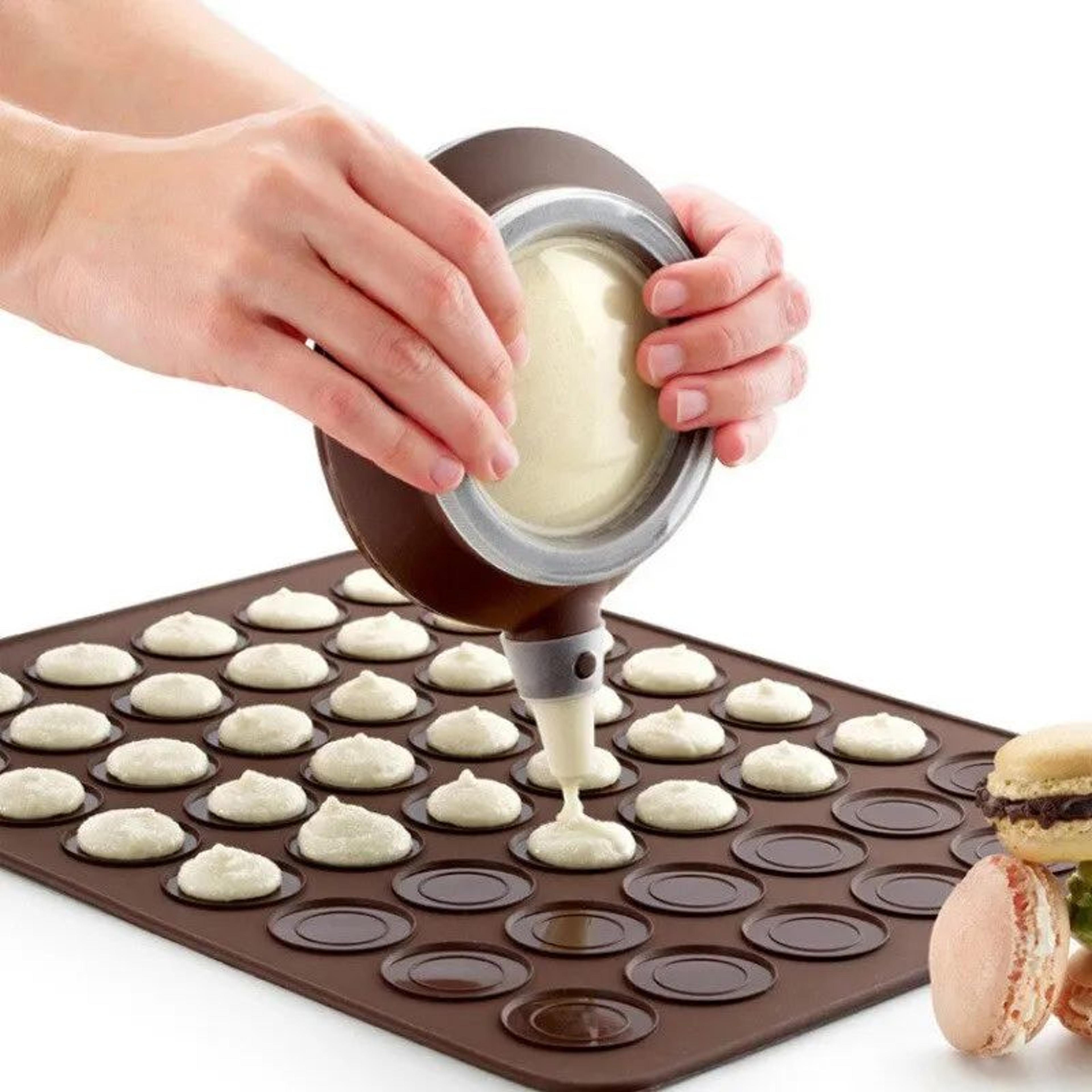 Silicone Frosting Piping Nozzle Set For Cake Decoration  Macarons Patterned Cream Tips Baking Acces 3