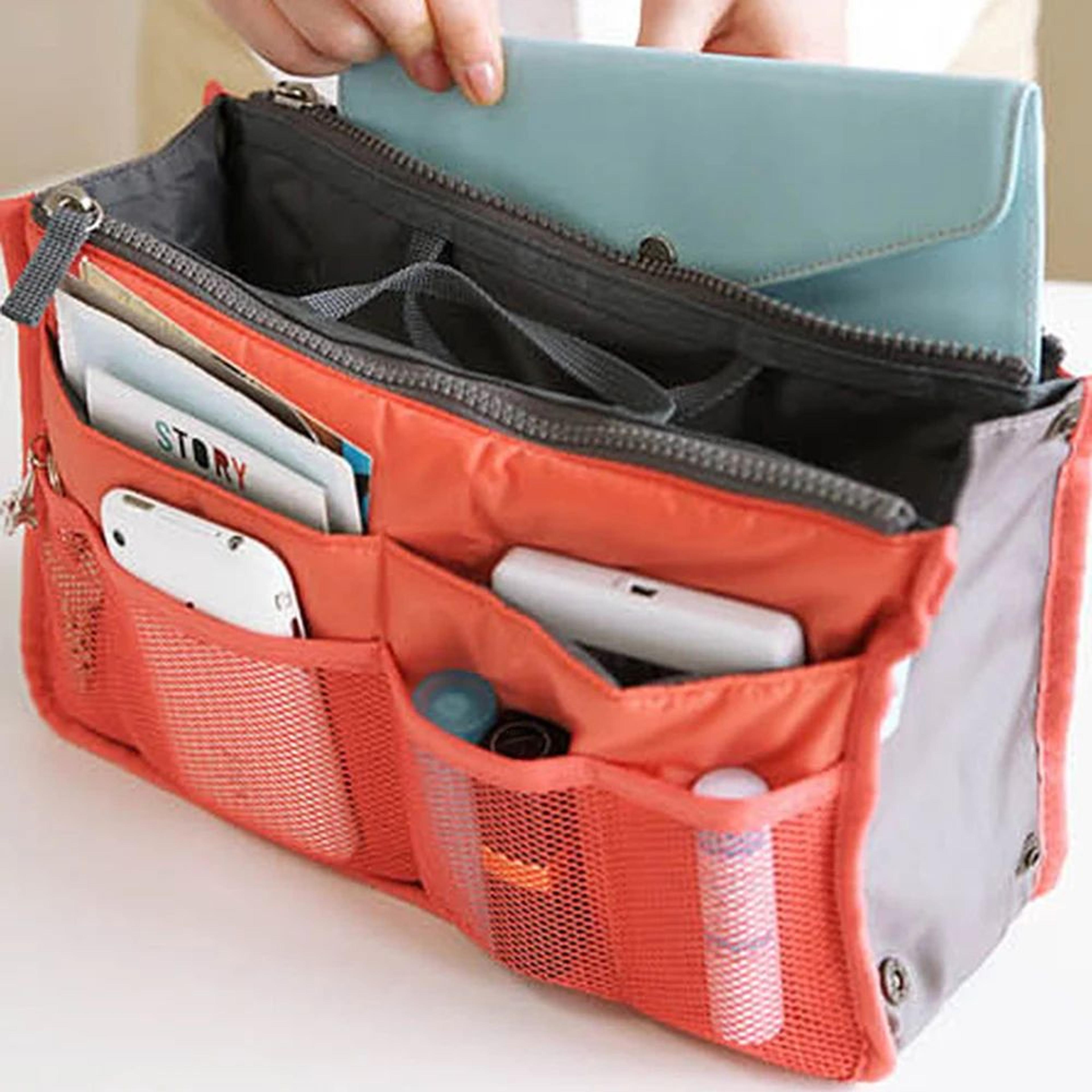 Korean Folding Makeup Storage Bag Large Capacity Double Zipper Travel Organizer For Cosmetics Toile 2