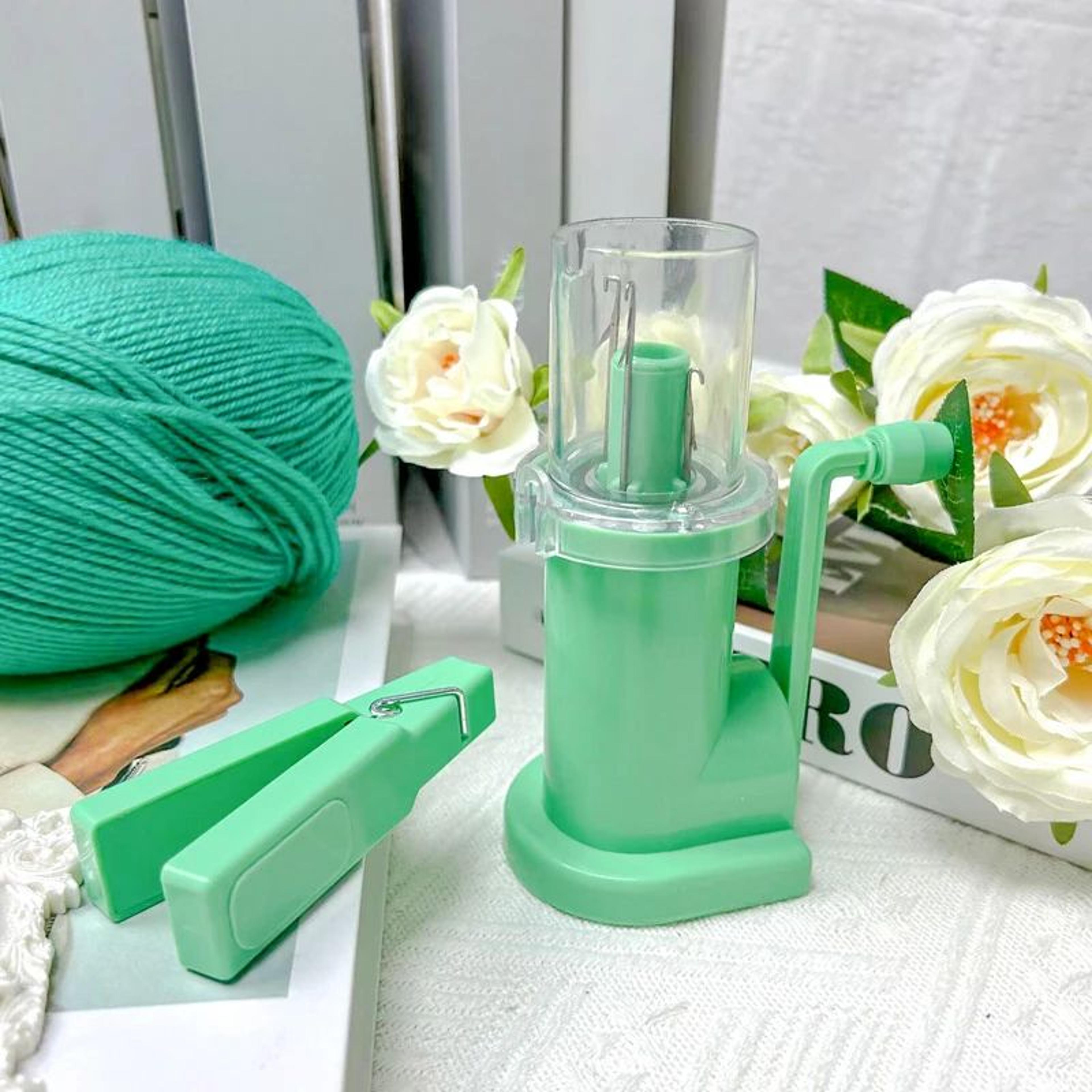 Hand Cranked Rope Knitting Machine  SemiAutomatic Mini Weaving Tool For DIY Crafts Cord Making  Sew 3