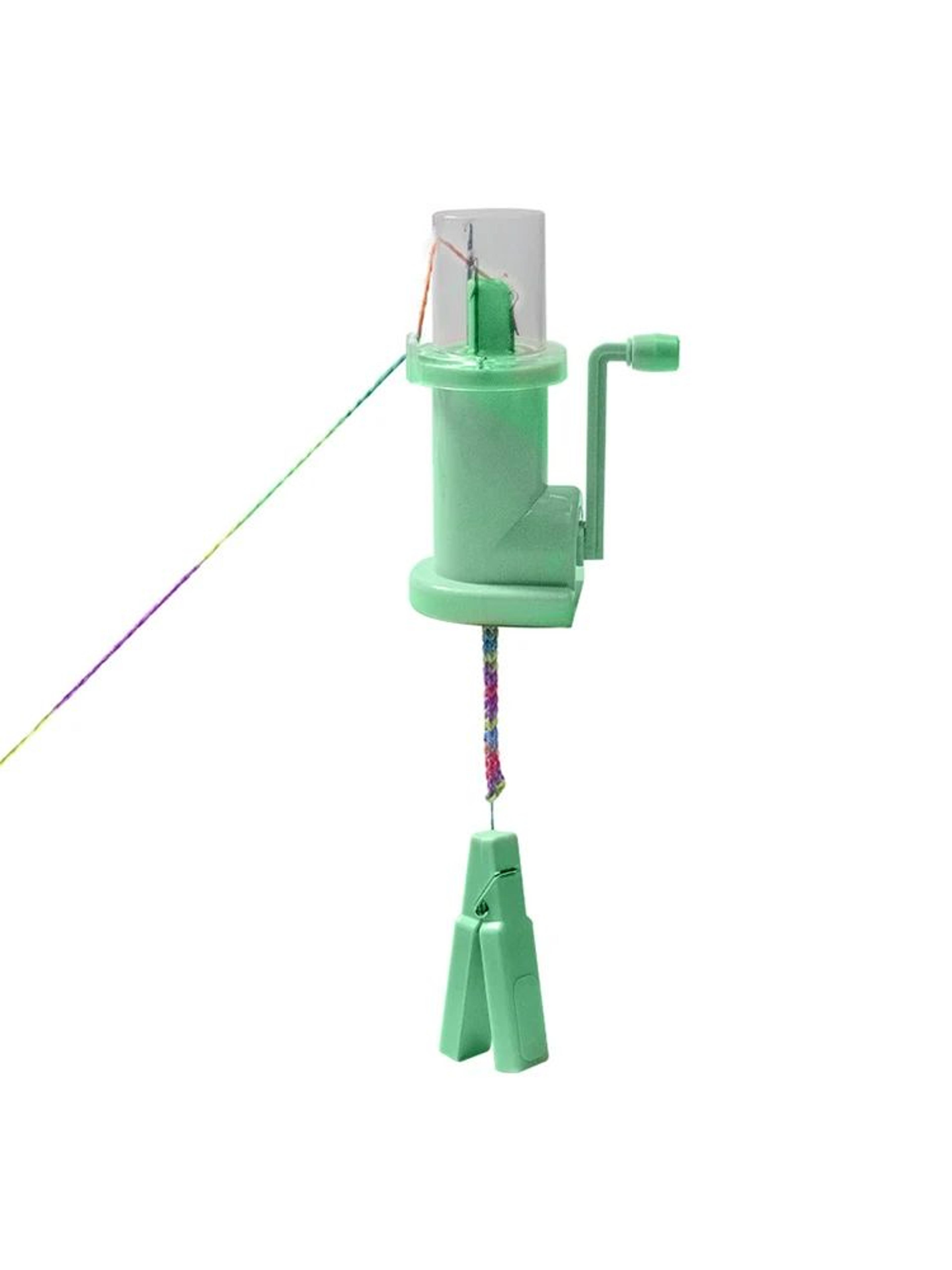 Hand Cranked Rope Knitting Machine  SemiAutomatic Mini Weaving Tool For DIY Crafts Cord Making  Sew 6