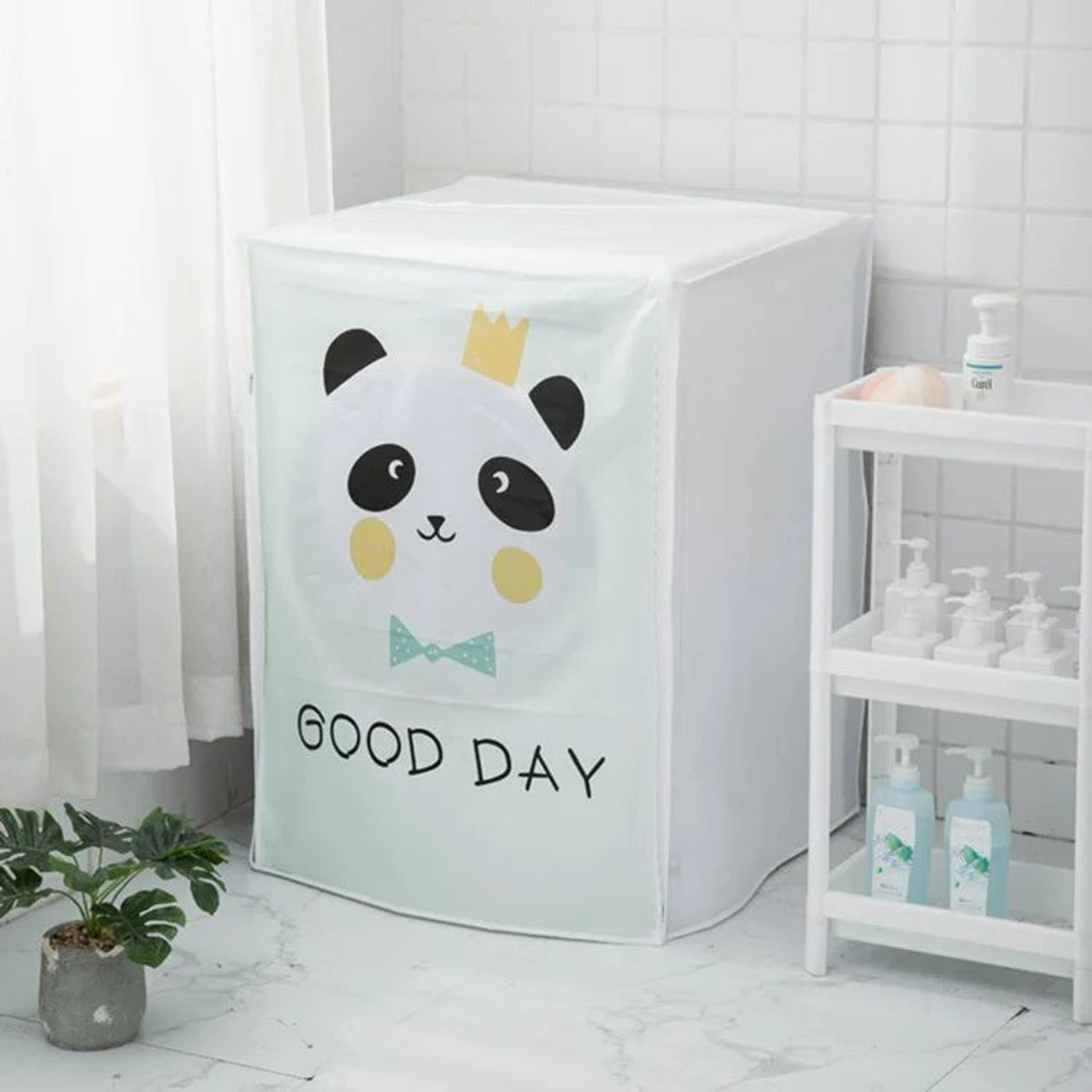 PEVA Waterproof Dustproof Washing Machine Cover  Thick Universal Fit Protector For TopFront Load Wa 5
