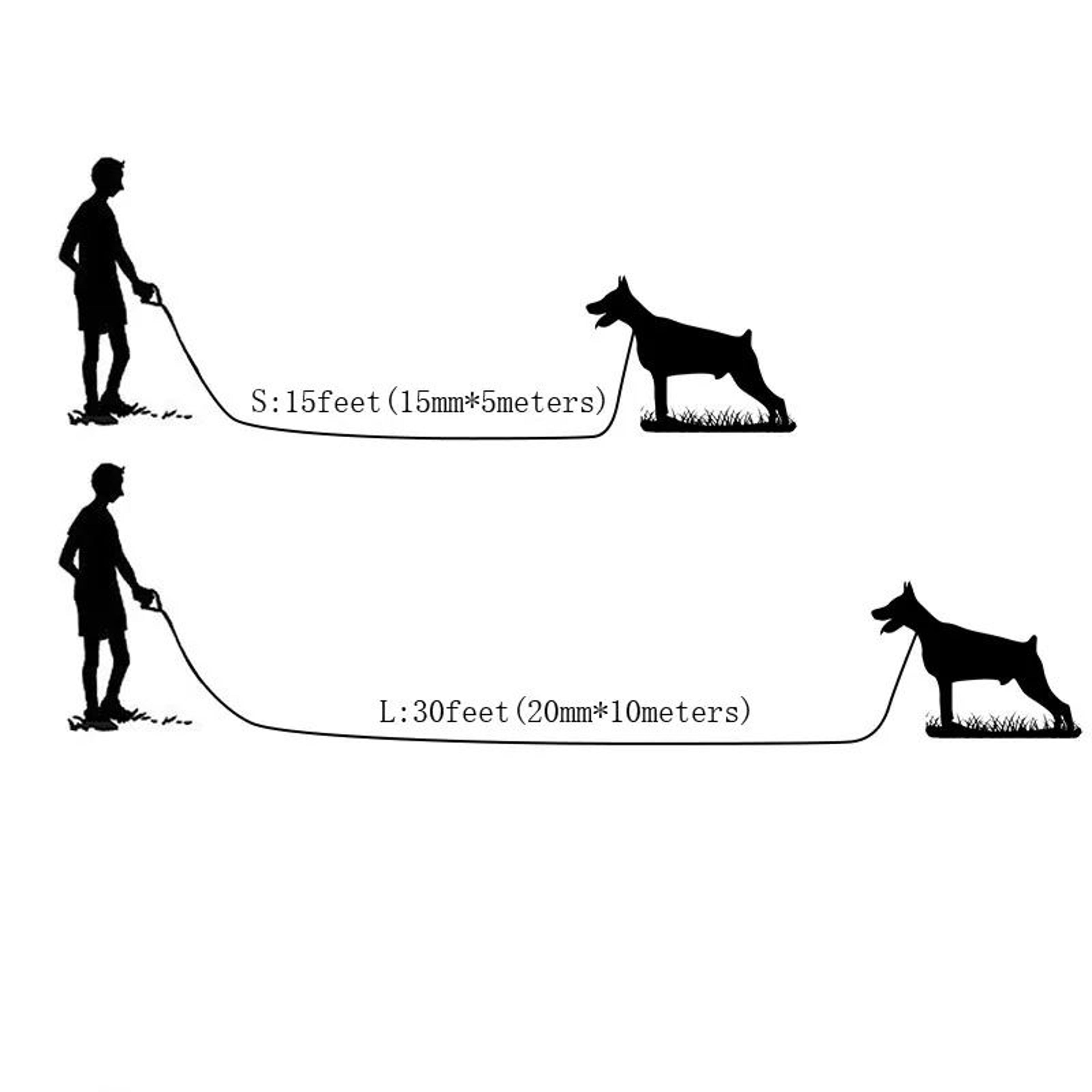 Nylon Long Dog Training Leash 16ft 33ft Lead Rope For Walking Recall Outdoor Runs For Small Medium  5
