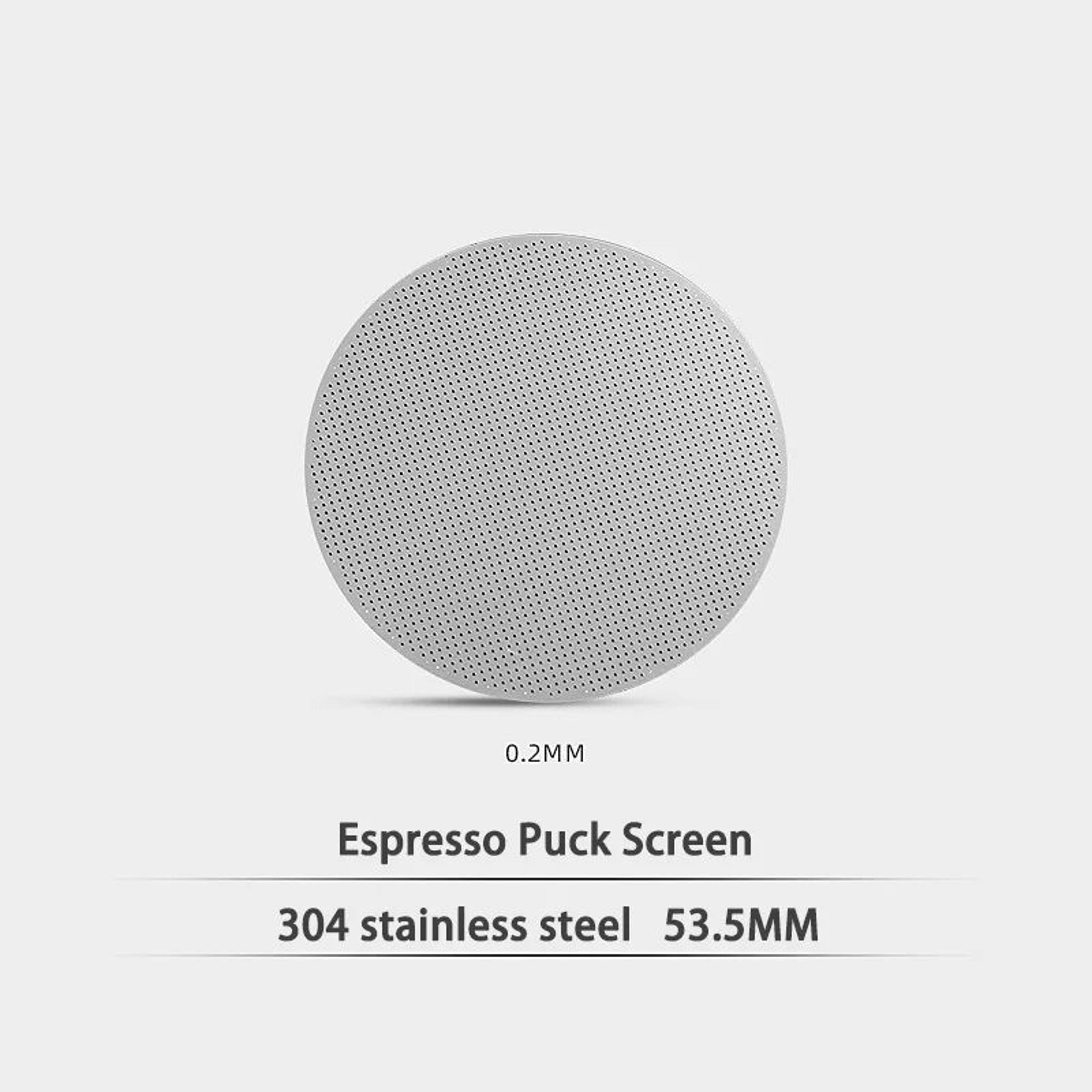 Reusable Espresso Puck Screen Stainless Steel Mesh Coffee Filter 51mm 535mm 585mm Espresso Machine  7