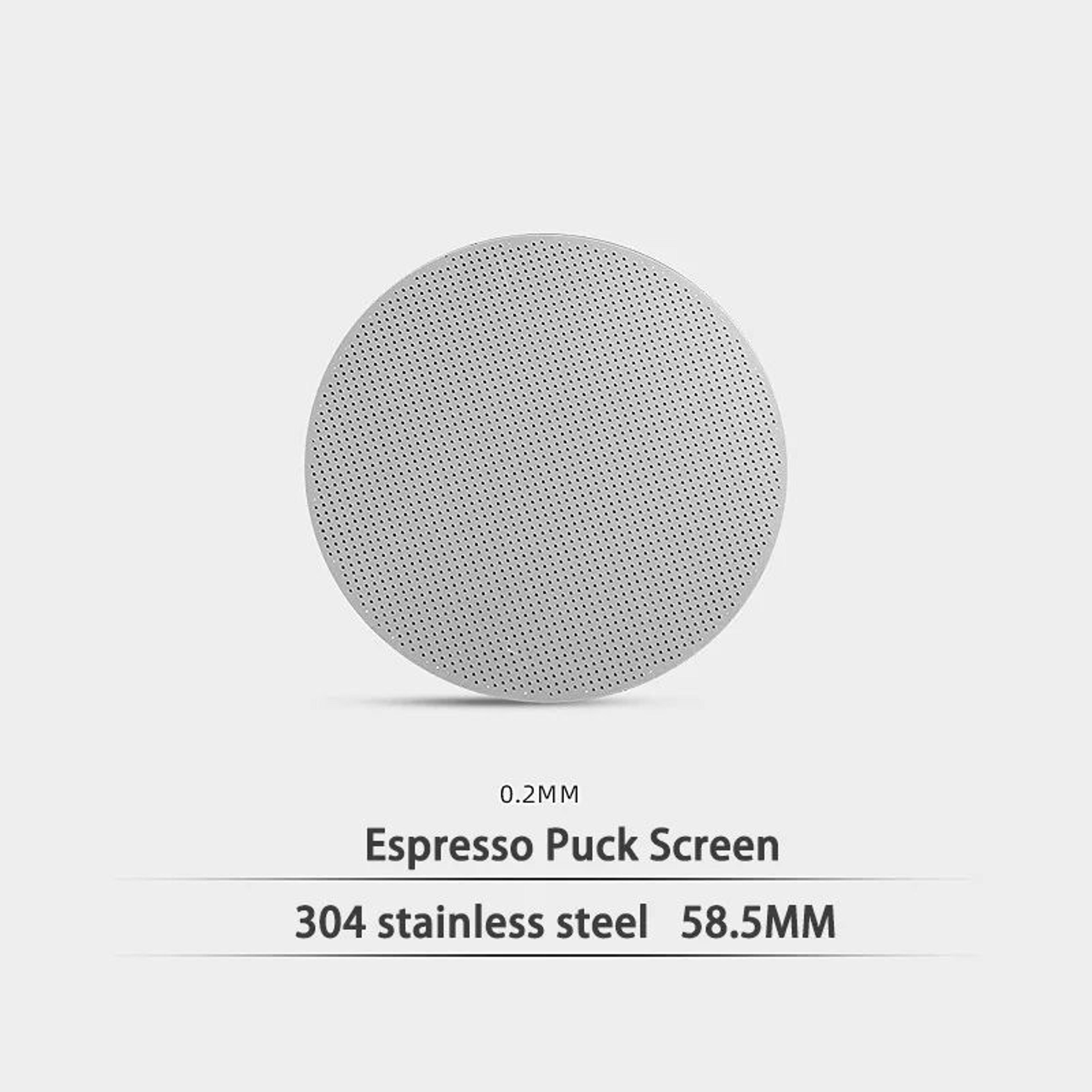Reusable Espresso Puck Screen Stainless Steel Mesh Coffee Filter 51mm 535mm 585mm Espresso Machine  8